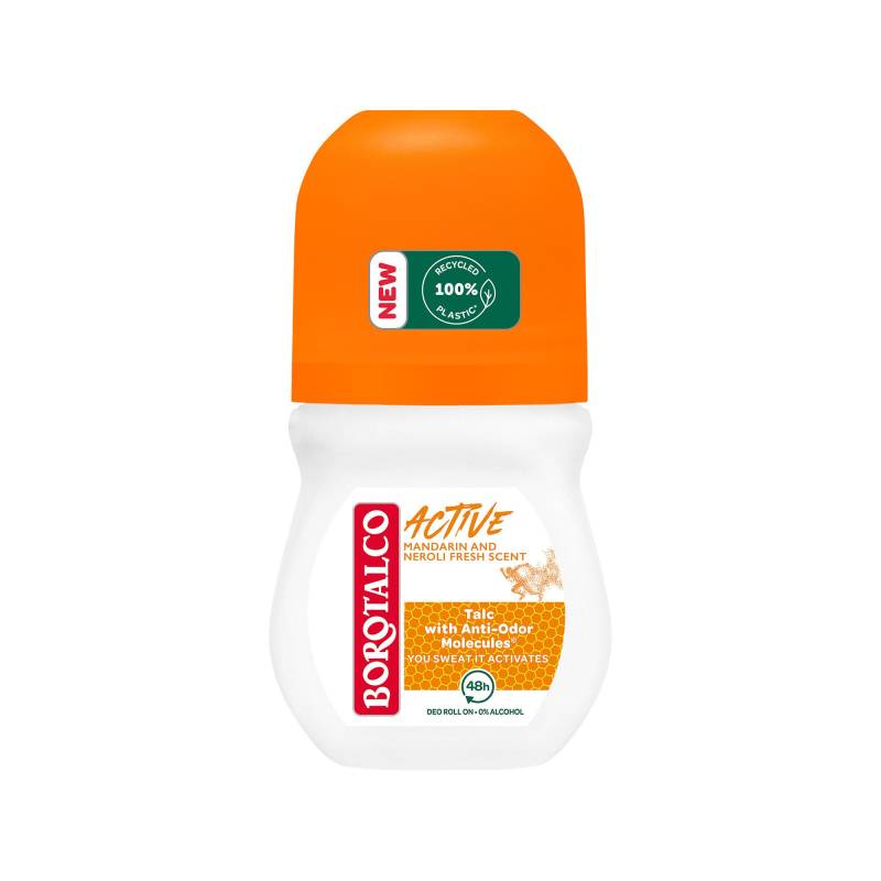 Deo Active Mandarine&neroli Roll On Damen  50ml von BOROTALCO