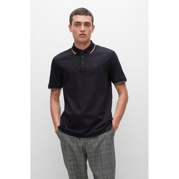 BOSS BLACK - Poloshirt, kurzarm, für Herren, Black, Größe S von BOSS BLACK