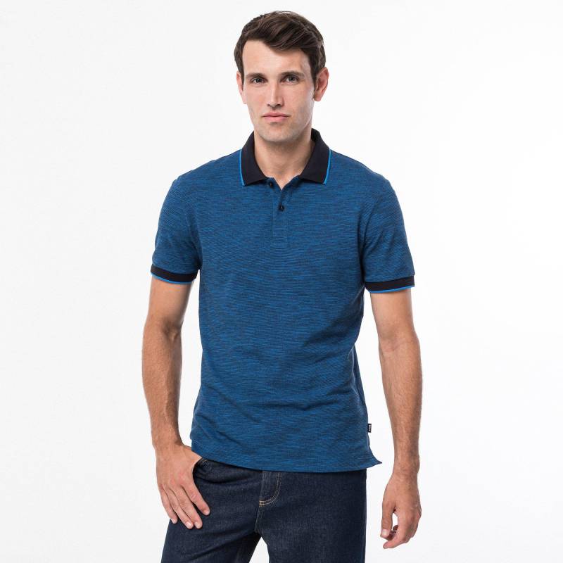 Poloshirt, Kurzarm Herren Marine L von BOSS BLACK