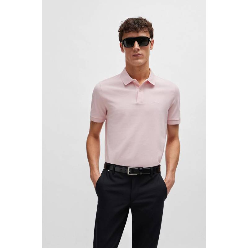 BOSS BLACK - Poloshirt, kurzarm, für Herren, Rosa, Größe S von BOSS BLACK