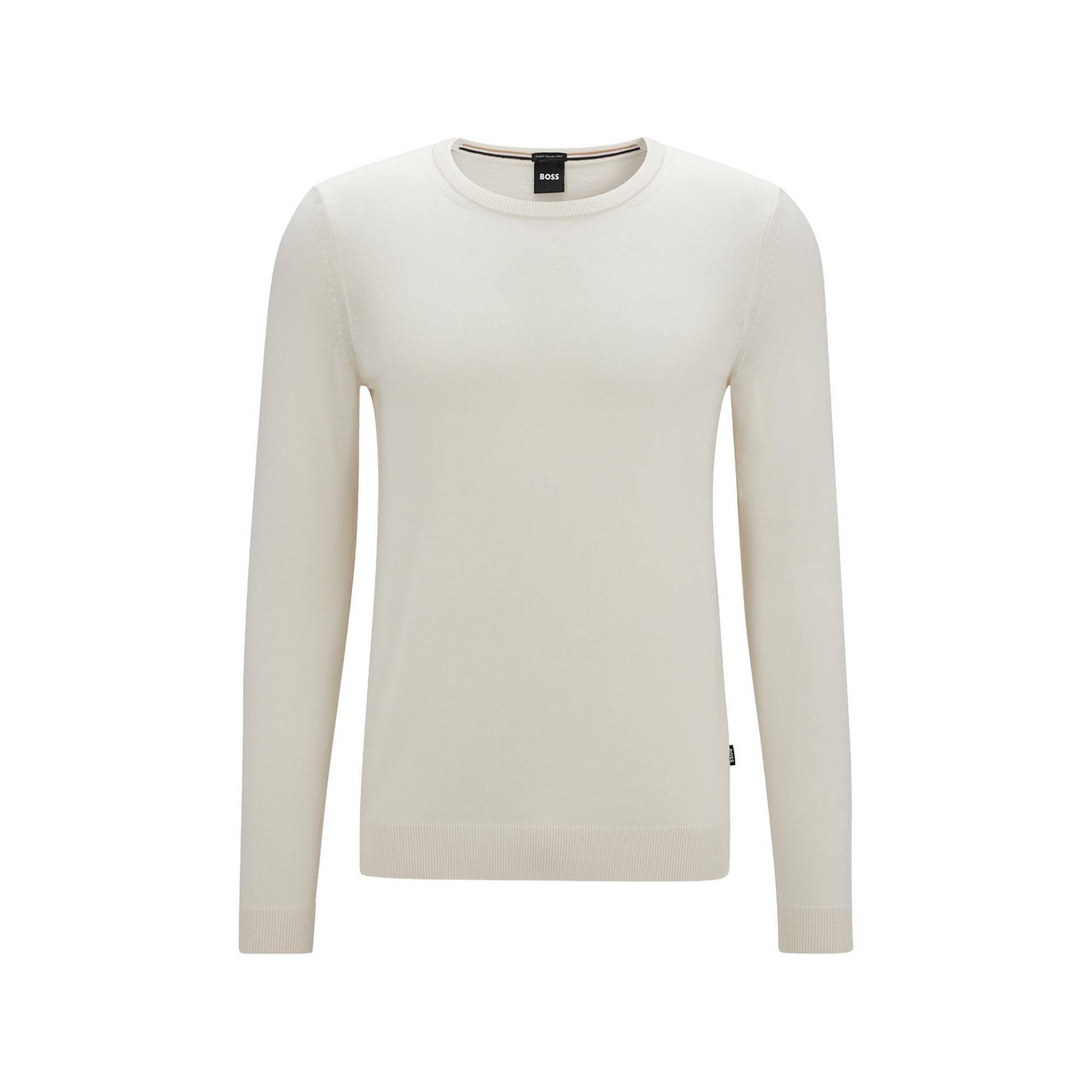 Pullover Herren Offwhite L von BOSS BLACK