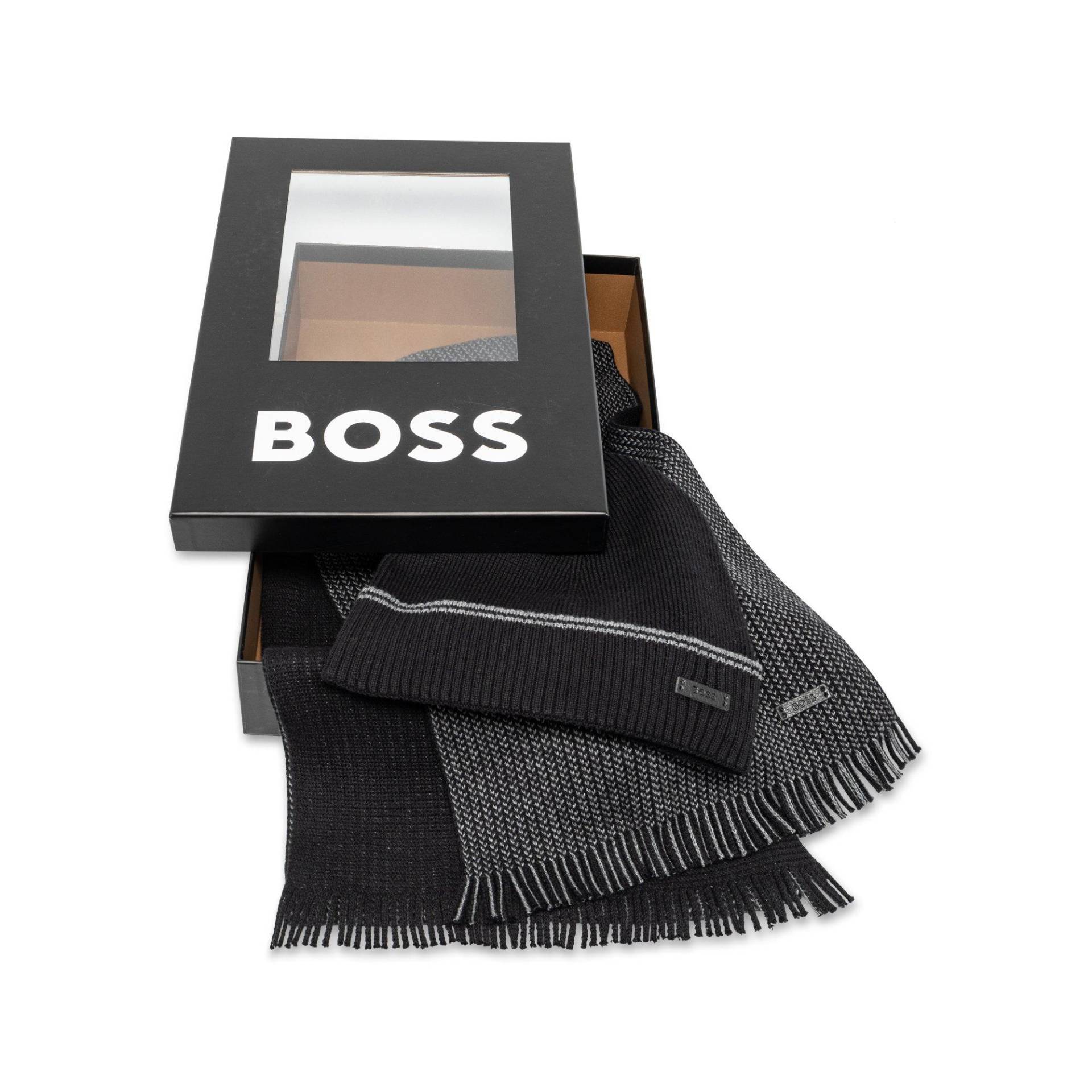 Schal Herren Black ONE SIZE von BOSS BLACK