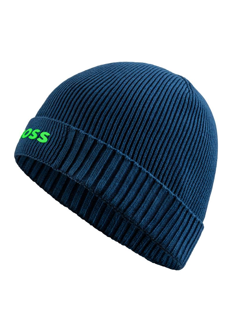 BOSS GREEN Beanie »Asic_Beanie-X«, aus Rippenstrick von BOSS GREEN