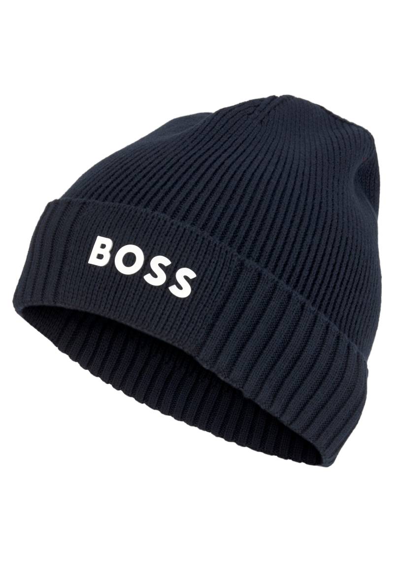 BOSS GREEN Beanie »Asic_Beanie-X«, aus Rippenstrick von BOSS GREEN