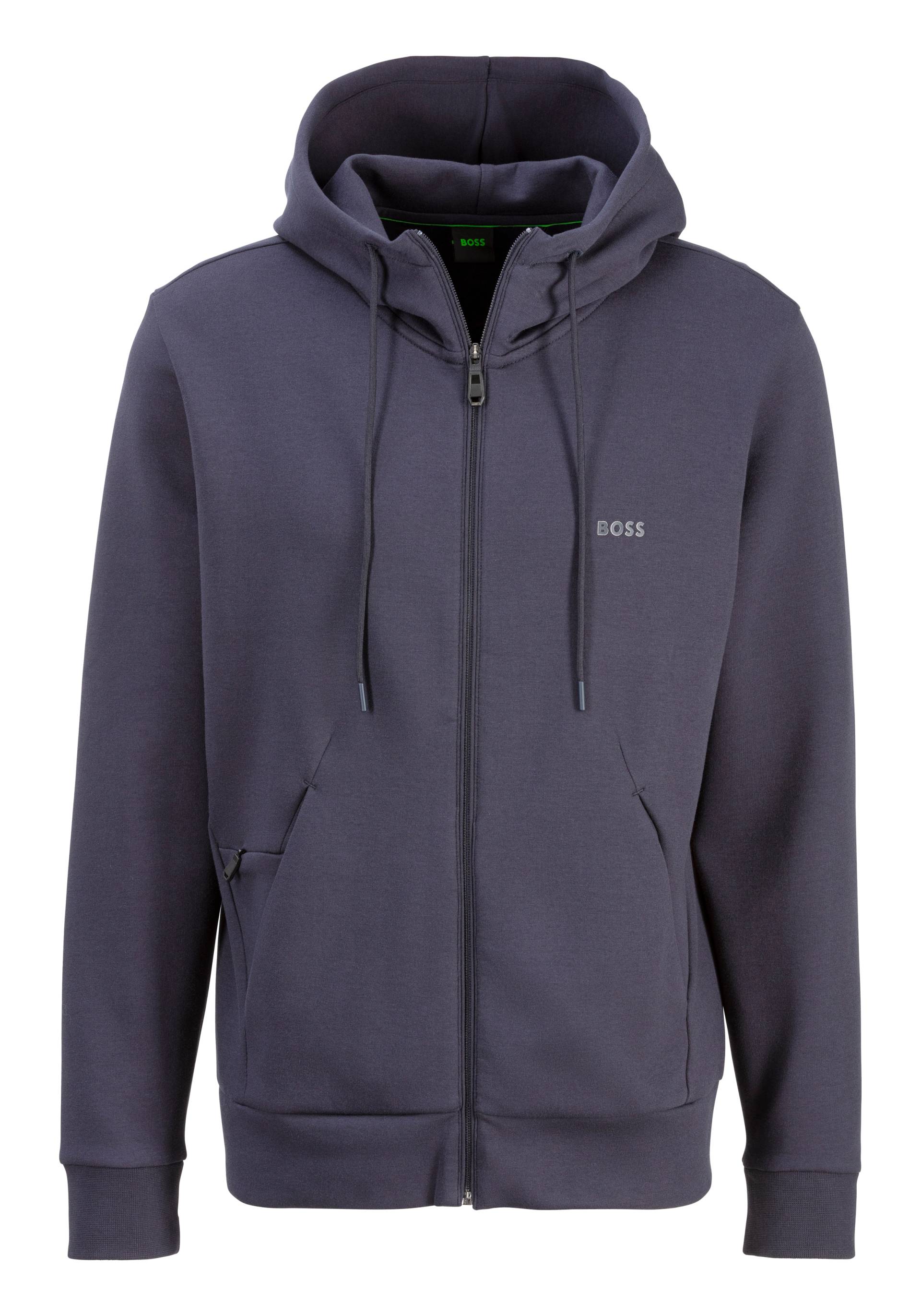 BOSS GREEN Kapuzensweatjacke »Saggy«, mit BOSS Aufdruck von BOSS GREEN