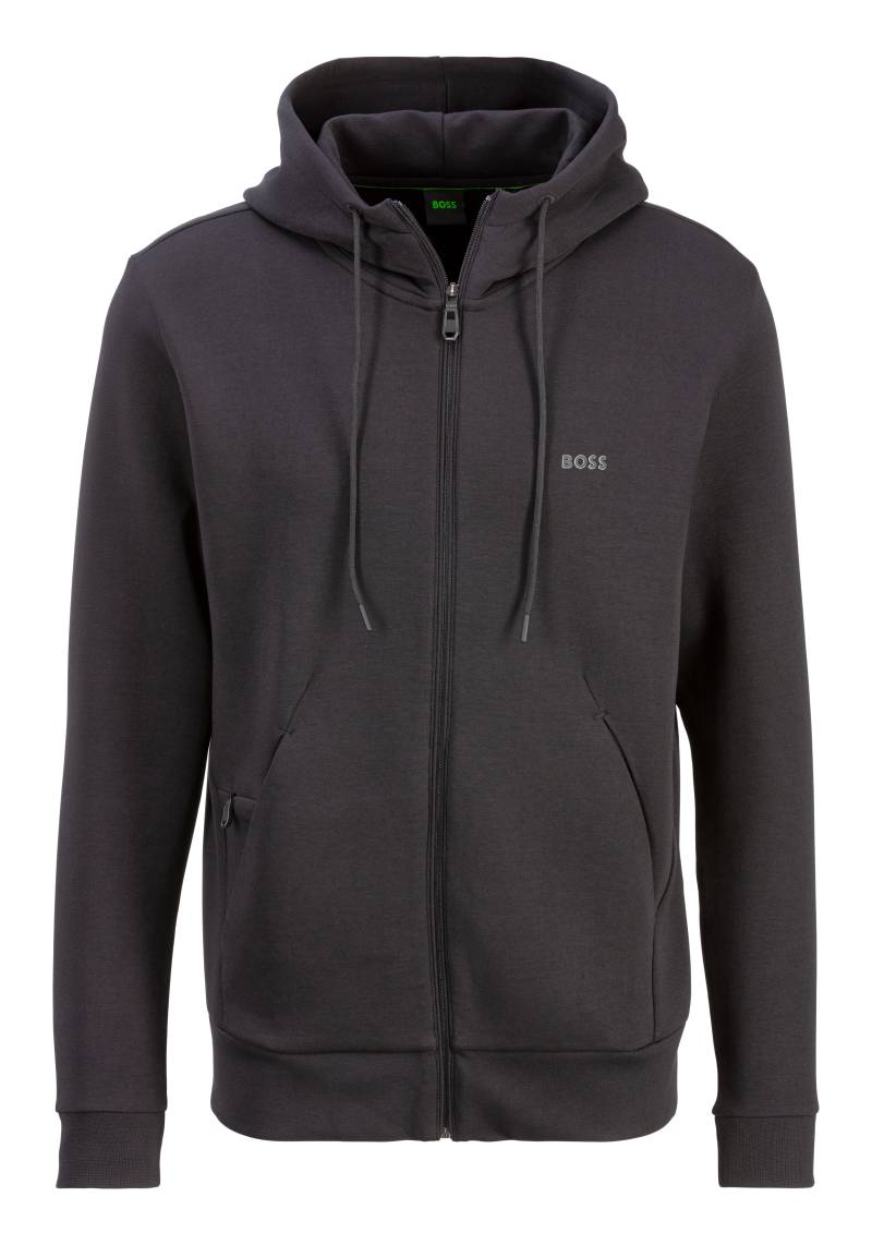 BOSS GREEN Kapuzensweatjacke »Saggy«, mit BOSS Aufdruck von BOSS GREEN