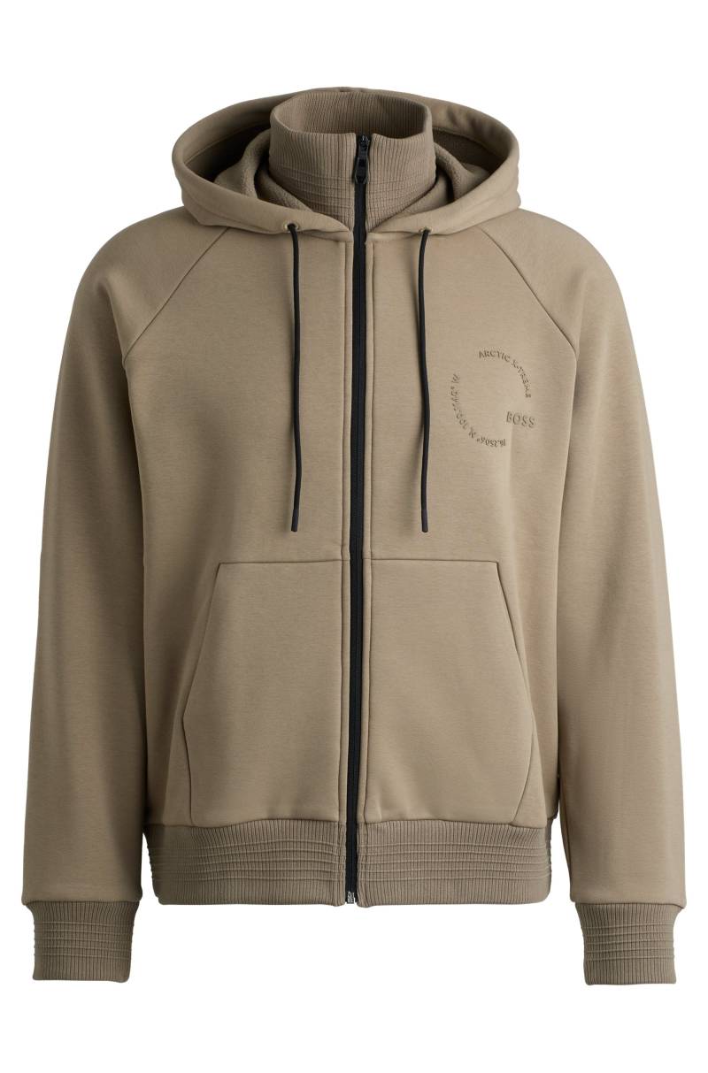 BOSS GREEN Kapuzensweatjacke »Snuggel«, mit Kordel von BOSS GREEN