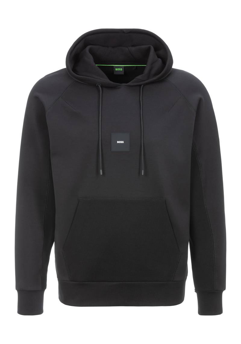 BOSS GREEN Kapuzensweatshirt »Soody Rib«, mit Logo-Badge und Kordelzug von BOSS GREEN
