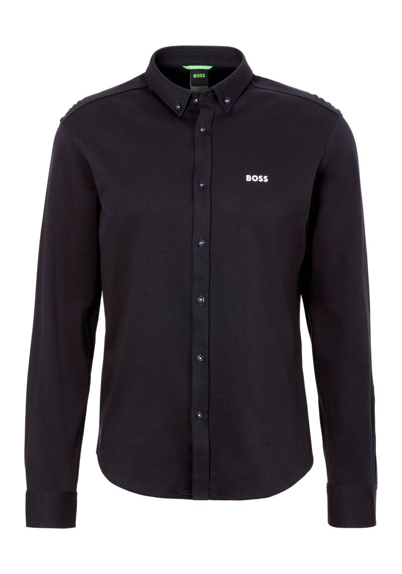 BOSS GREEN Langarmhemd »B_MOTION_L«, mit Logo-Druck von BOSS GREEN