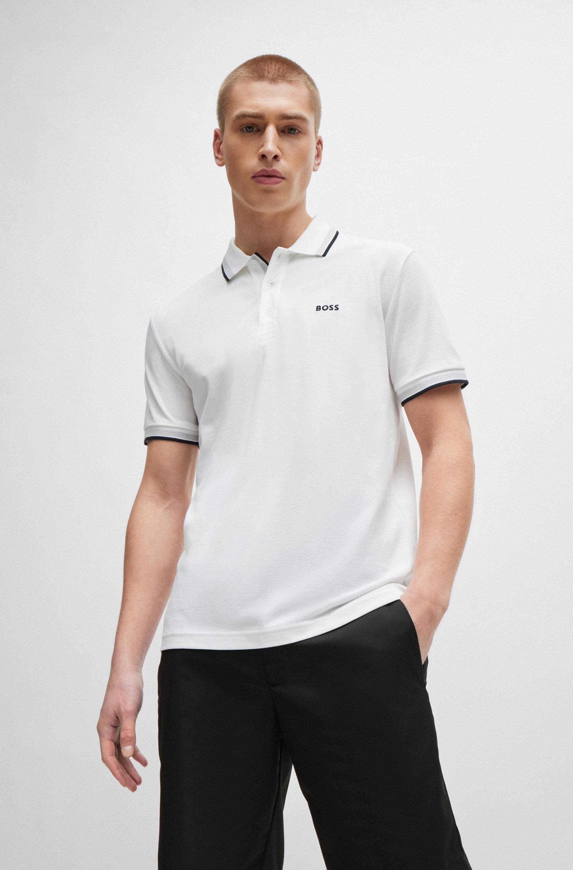 BOSS GREEN Poloshirt »Paddy«, mit kontrastfarbenen Streifen am Kragen BOSS GREEN Poloshirt »Paddy«, mit kontrastfarbenen Streifen am Kragen von BOSS GREEN