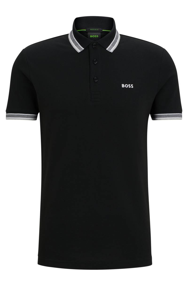 BOSS GREEN Poloshirt »Paddy«, mit kontrastfarbenen Streifen am Kragen von BOSS GREEN