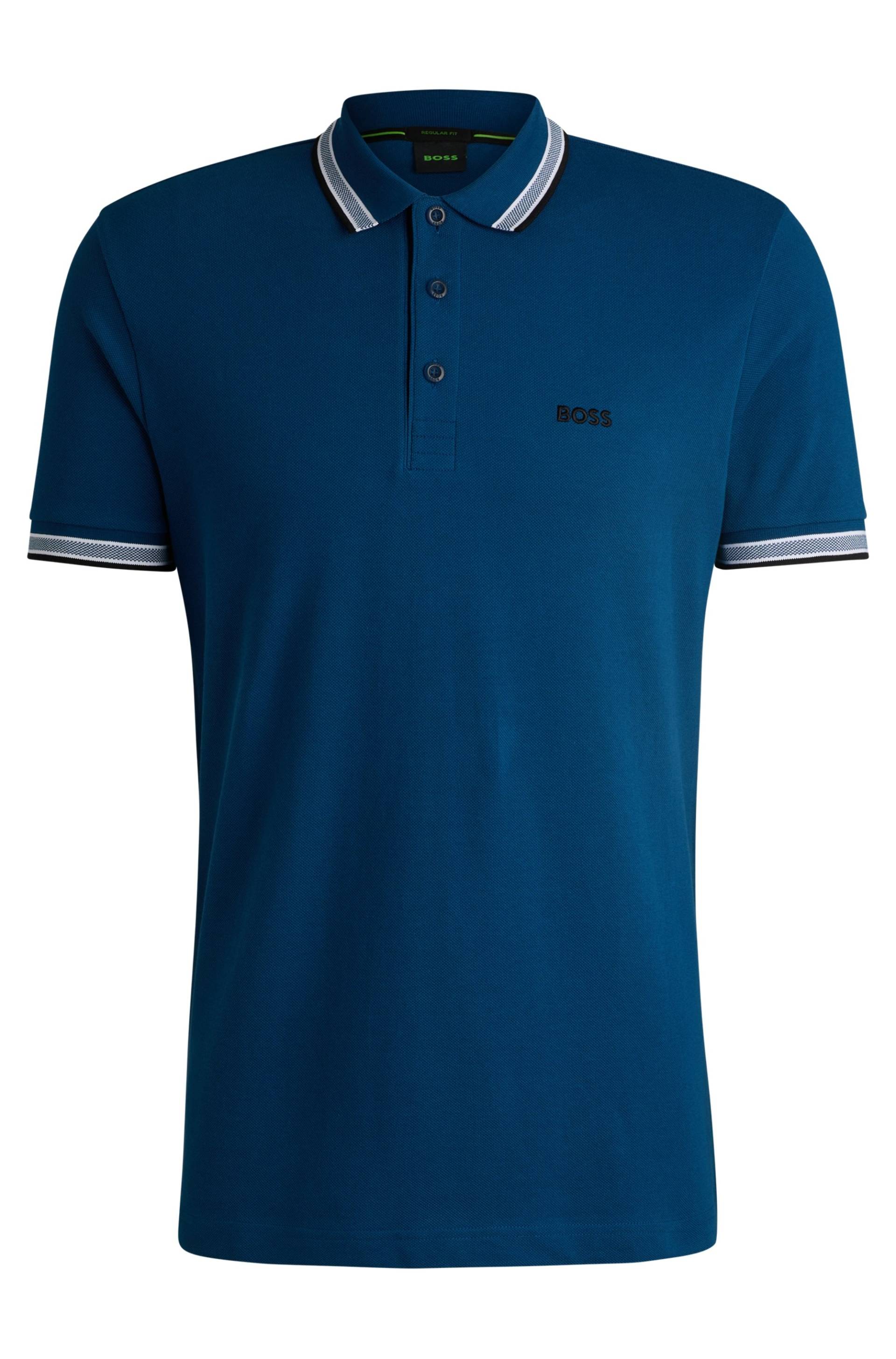 BOSS GREEN Poloshirt »Paddy«, mit kontrastfarbenen Streifen am Kragen von BOSS GREEN