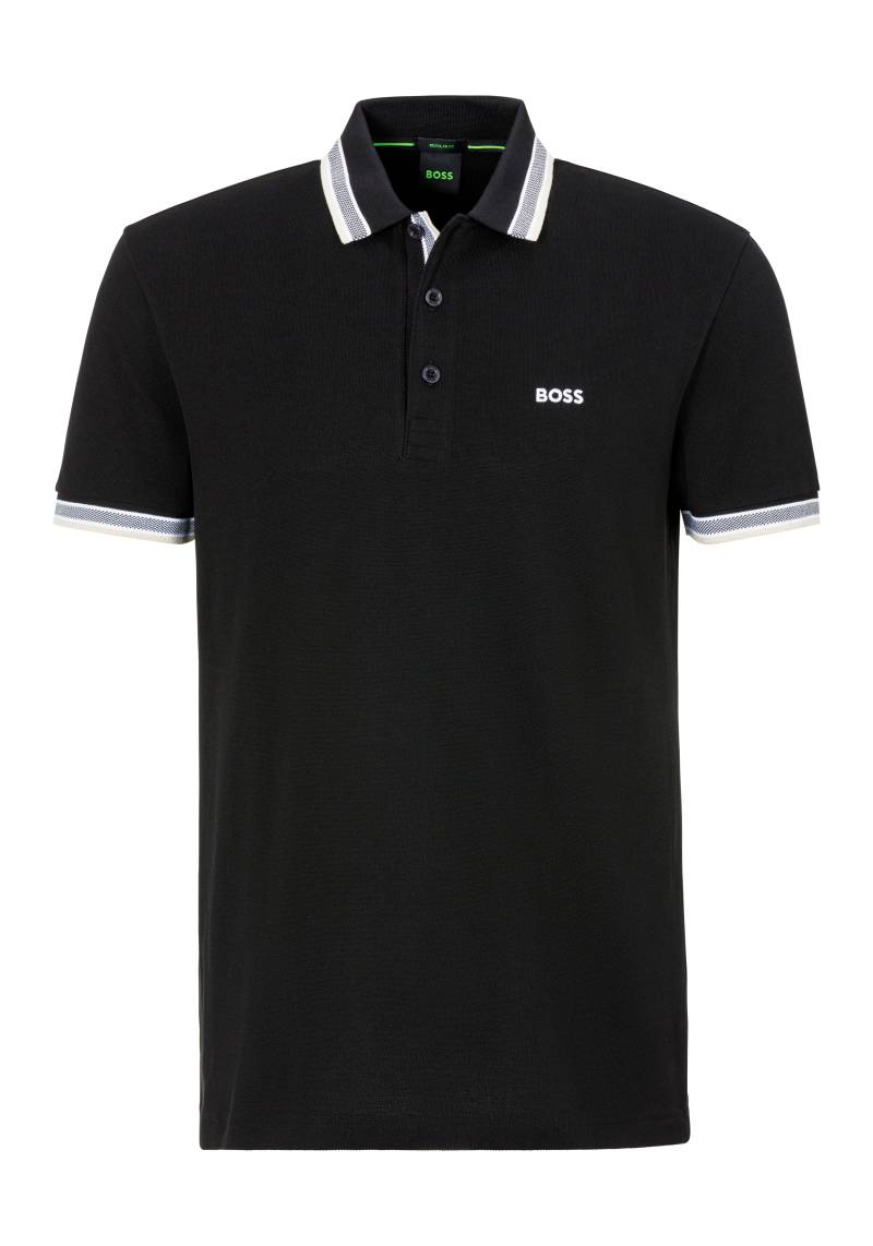 BOSS GREEN Poloshirt »Paddy«, mit kontrastfarbenen Streifen am Kragen von BOSS GREEN