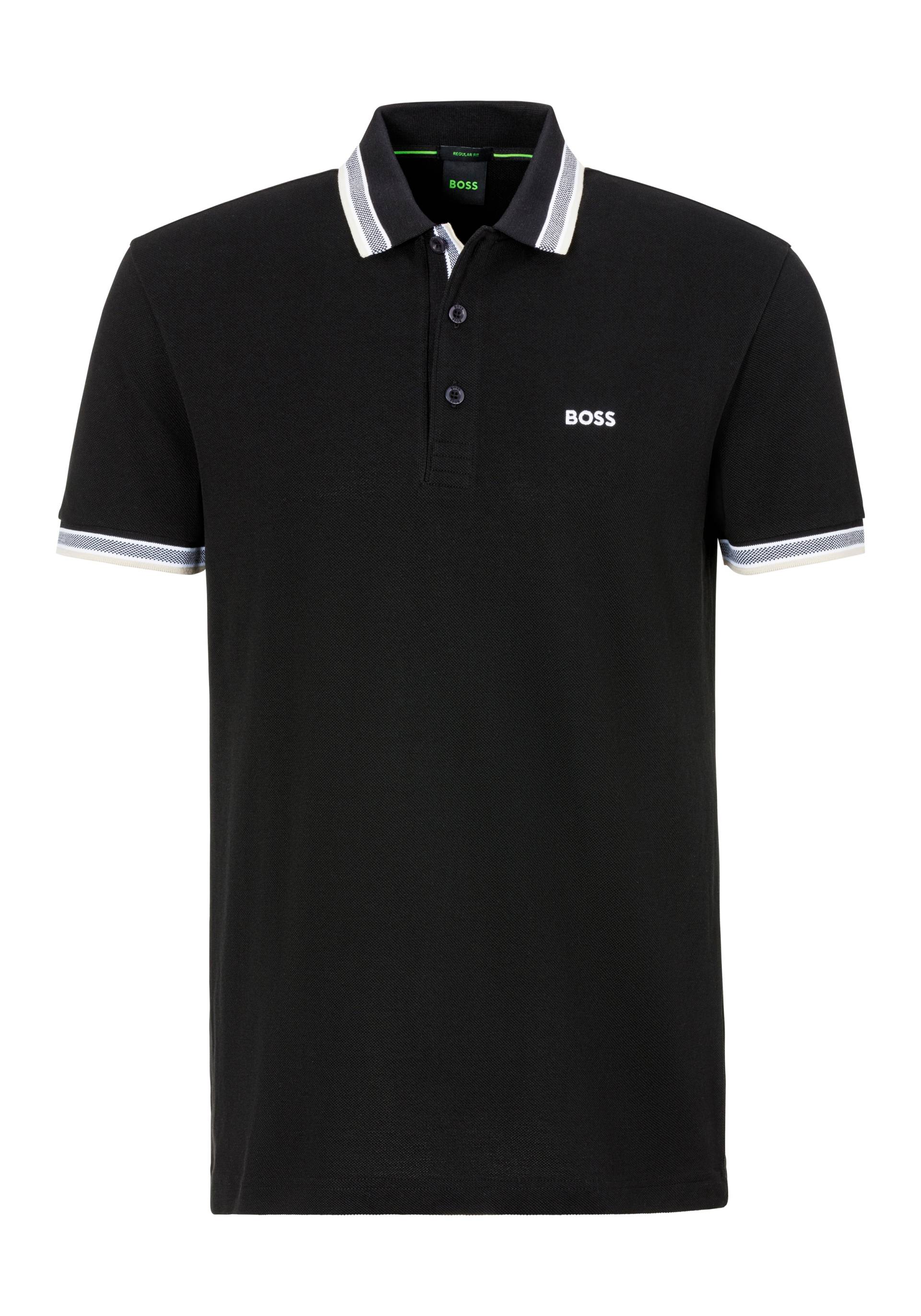BOSS GREEN Poloshirt »Paddy«, mit kontrastfarbenen Streifen am Kragen von BOSS GREEN