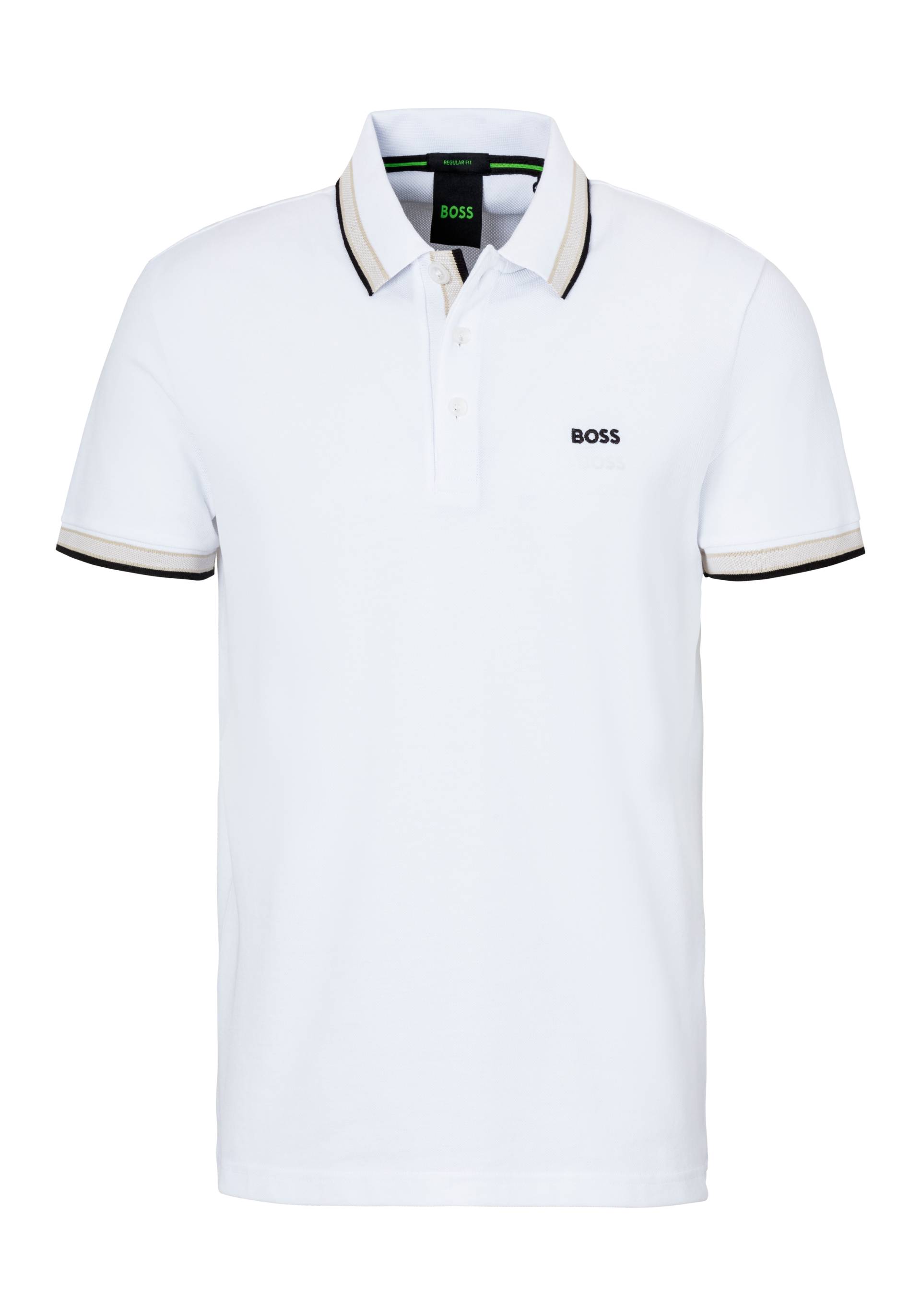 BOSS GREEN Poloshirt »Paddy«, mit kontrastfarbenen Streifen am Kragen von BOSS GREEN