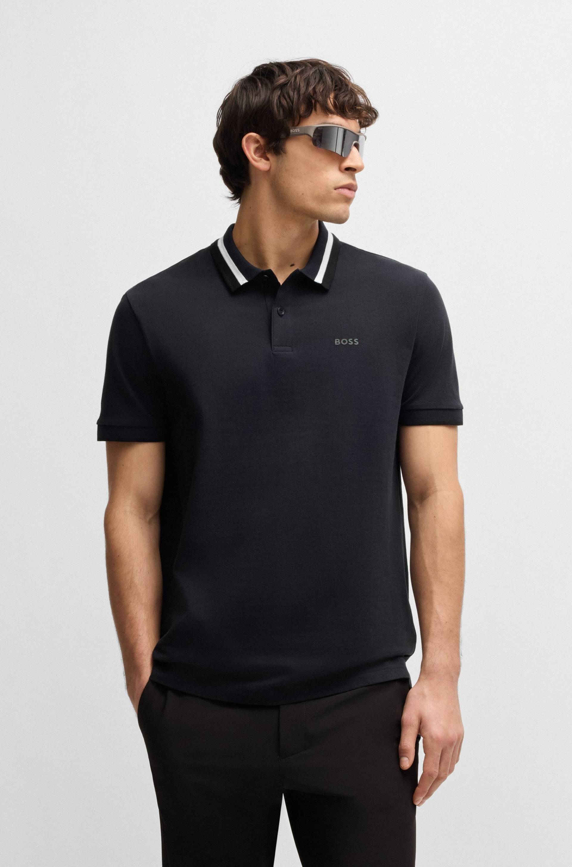BOSS GREEN Poloshirt »Paddy AP Herit«, mit kontrastfarbenen Details von BOSS GREEN