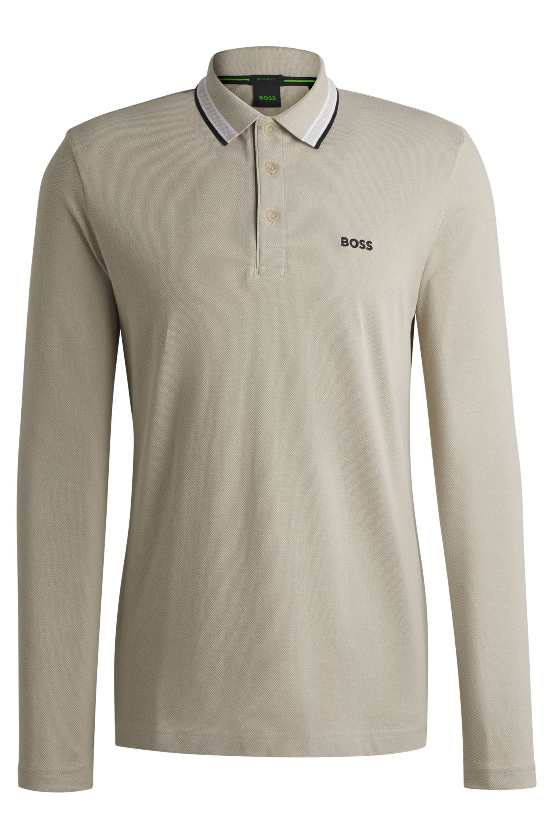 BOSS GREEN Poloshirt »Plisy«, mit Polokragen von BOSS GREEN