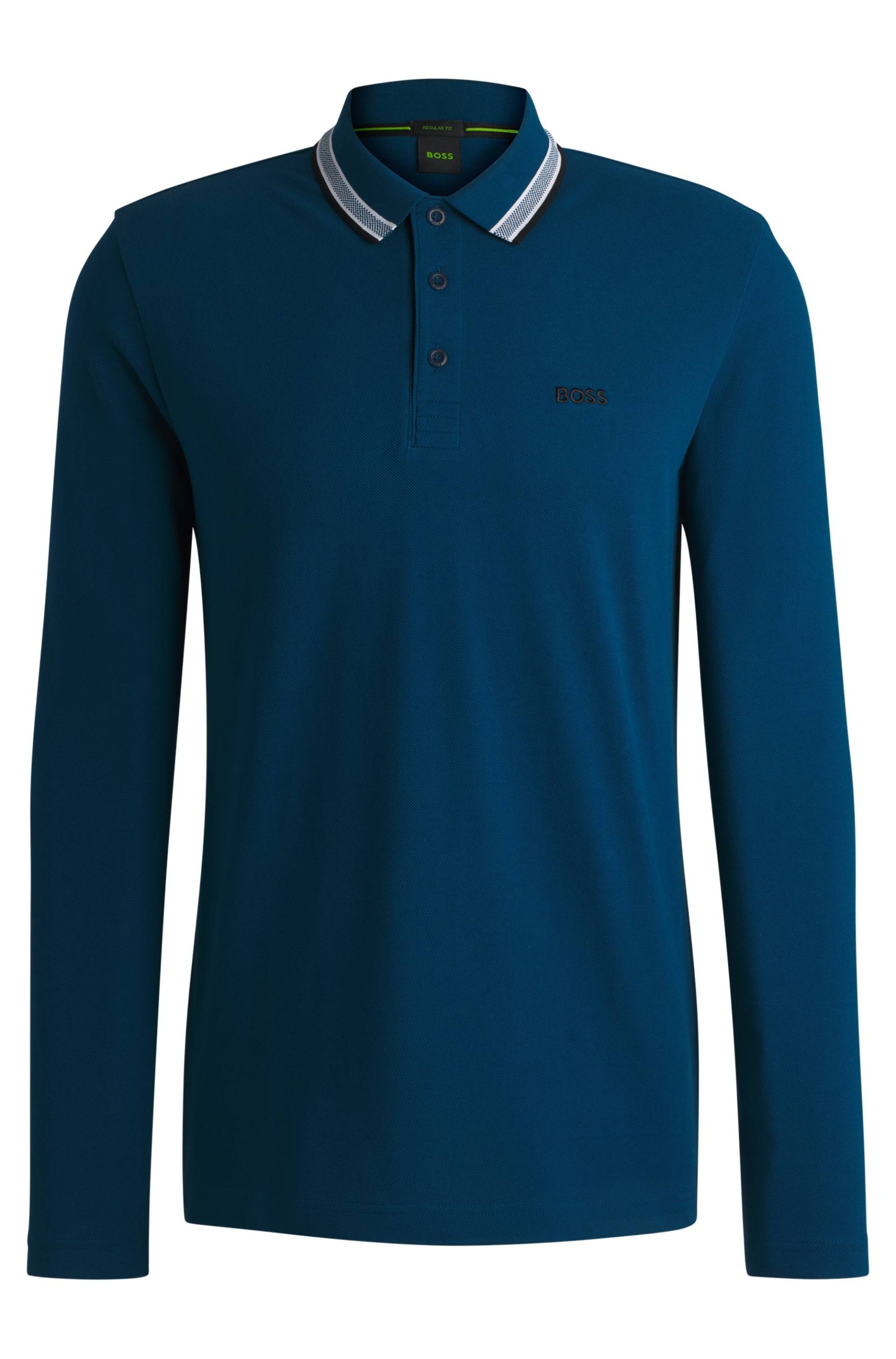 BOSS GREEN Poloshirt »Plisy«, mit Polokragen von BOSS GREEN