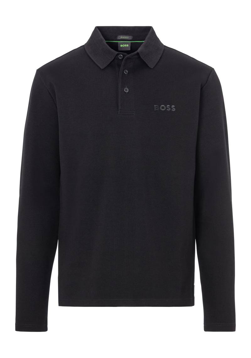 BOSS GREEN Poloshirt »Plisy Mirror«, mit Polokragen von BOSS GREEN