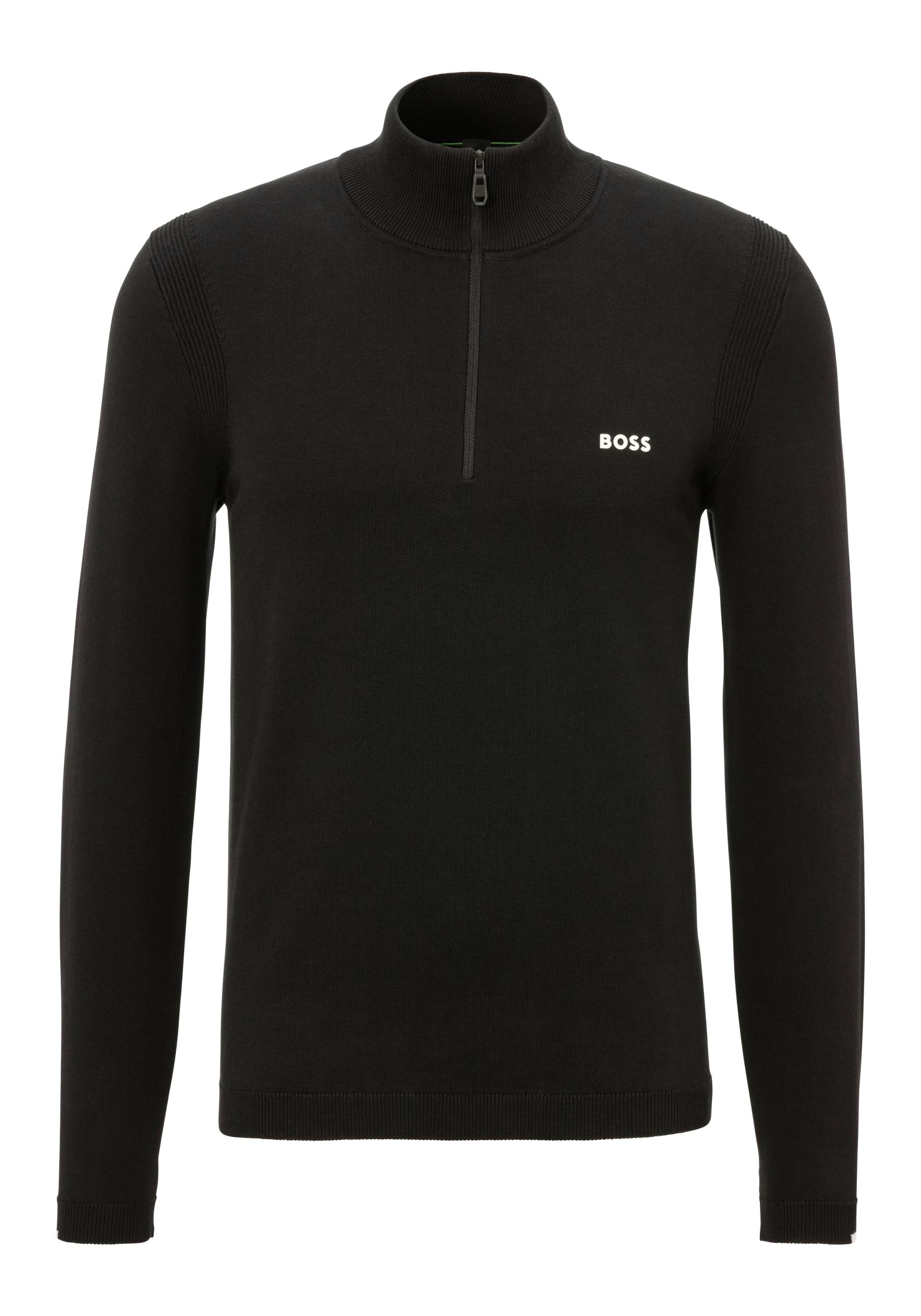 BOSS GREEN Strickpullover »Ever-X_QZ«, mit Reissverschluss von BOSS GREEN