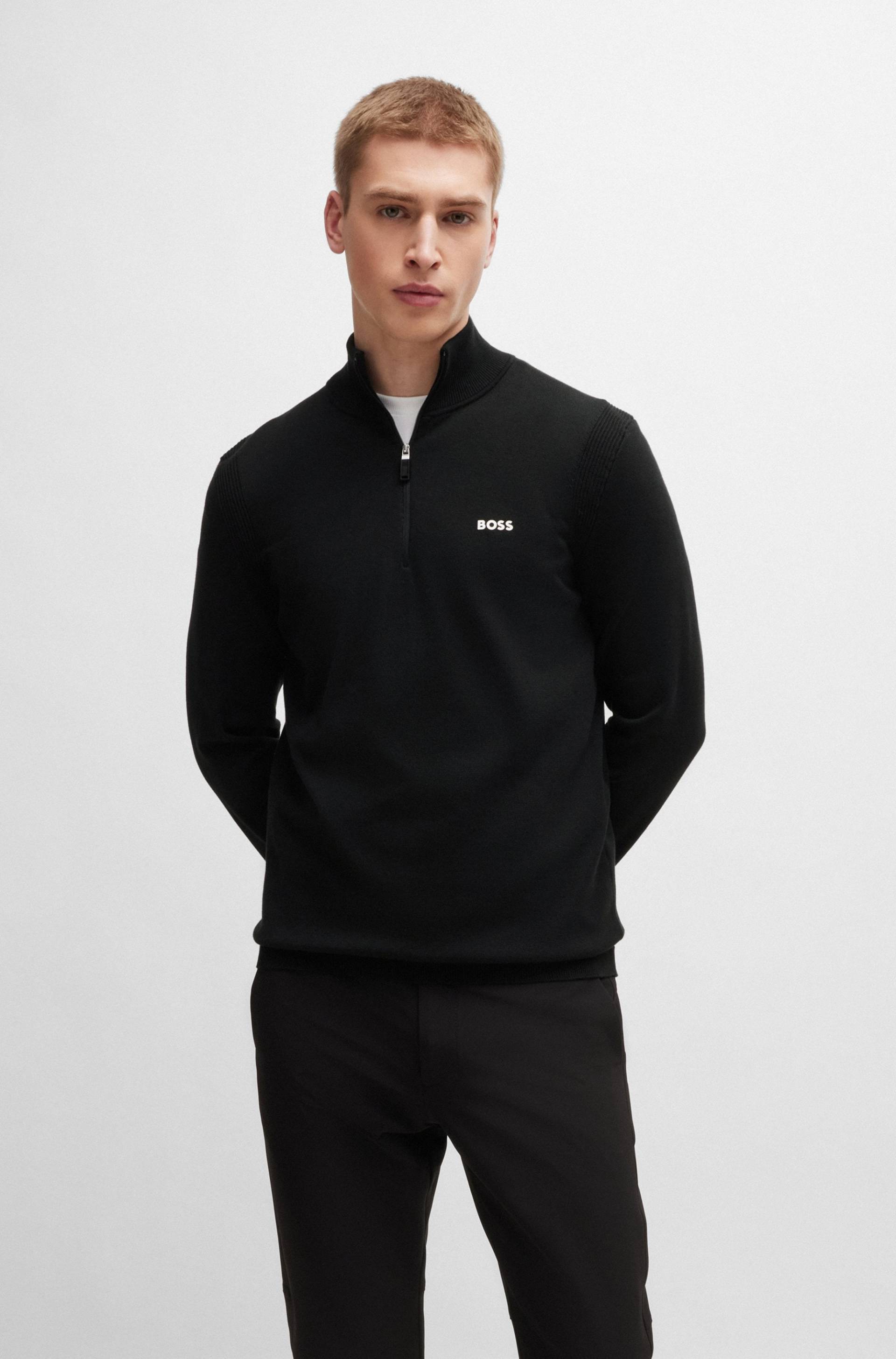 BOSS GREEN Strickpullover »Ever-X_QZ«, mit Reissverschluss BOSS GREEN Strickpullover »Ever-X_QZ«, mit Reissverschluss von BOSS GREEN