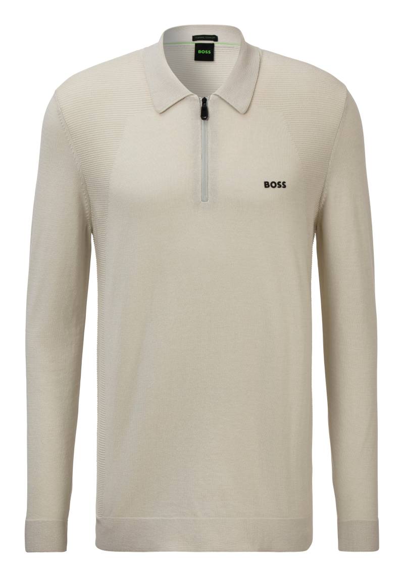 BOSS GREEN Strickpullover »Momentum_Lite_PL24«, mit Reissverschluss am Kragen von BOSS GREEN