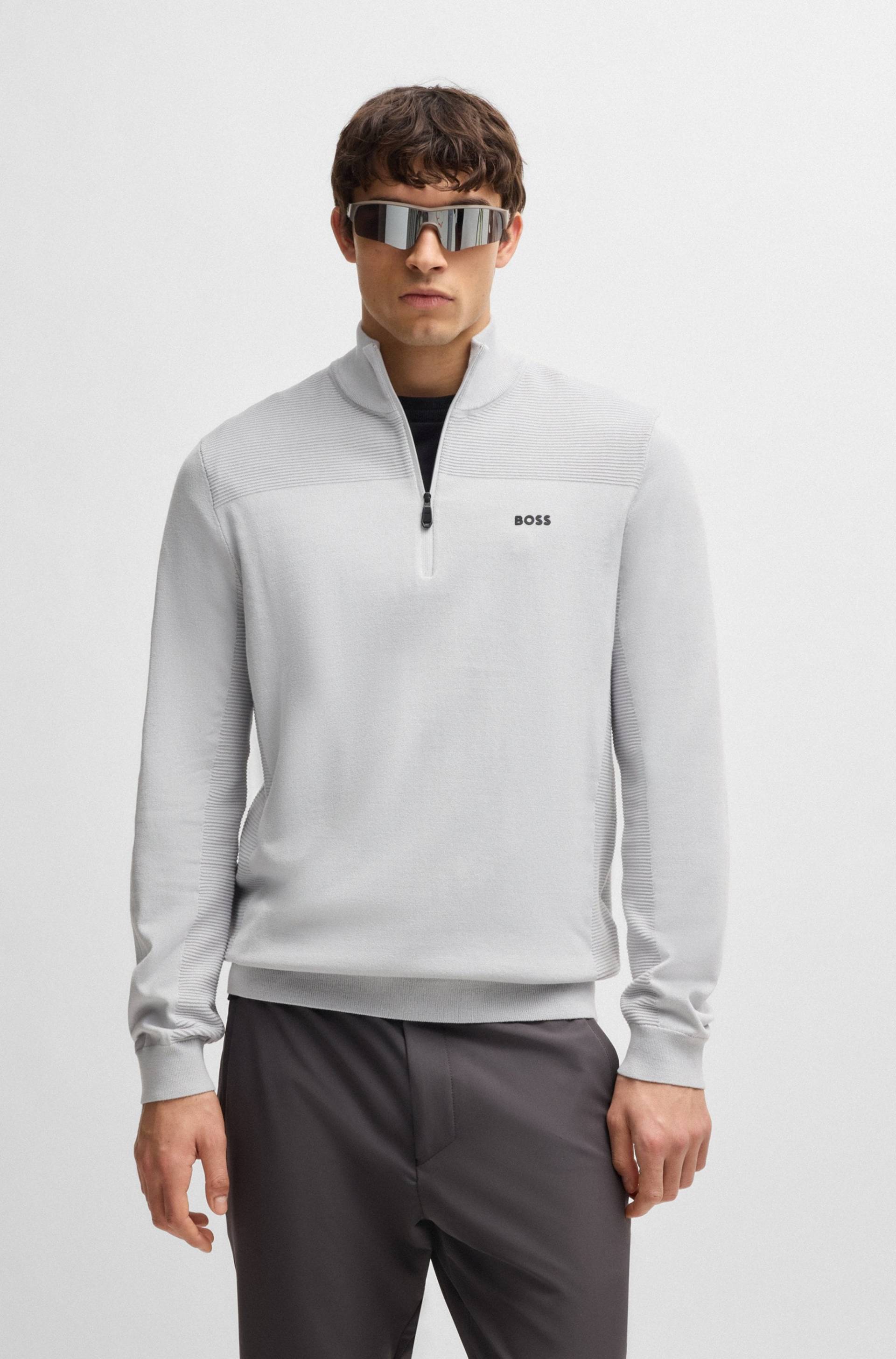 BOSS GREEN Strickpullover »Momentum-X_QZ«, mit Reissverschluss von BOSS GREEN