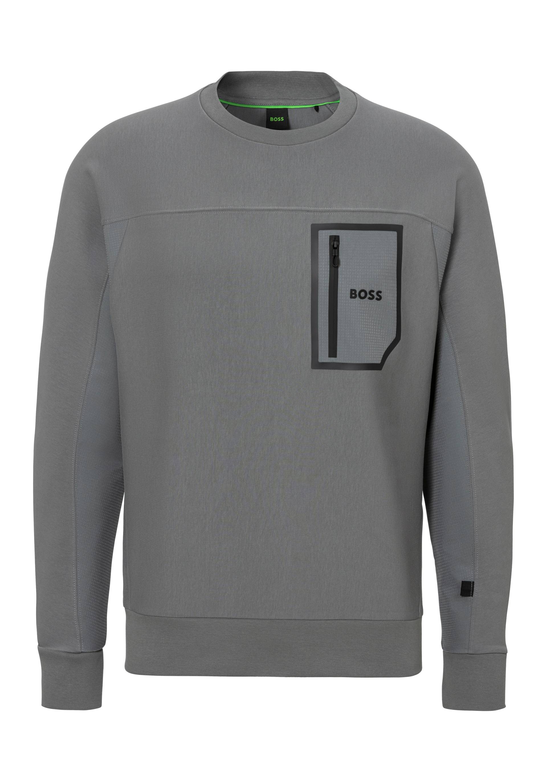 BOSS GREEN Sweatshirt »Salbiq«, mit Rundhalsausschnitt von BOSS GREEN