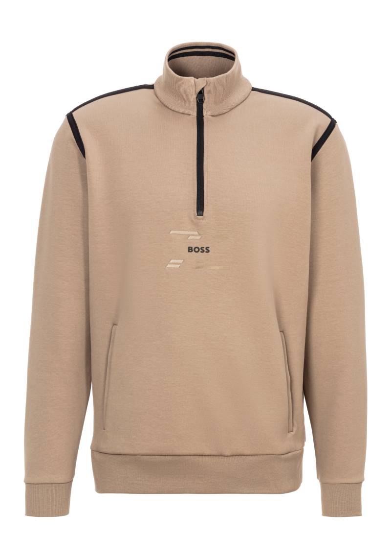 BOSS GREEN Sweatshirt »Sweat Tape«, mit tonigem Logo-Print von BOSS GREEN