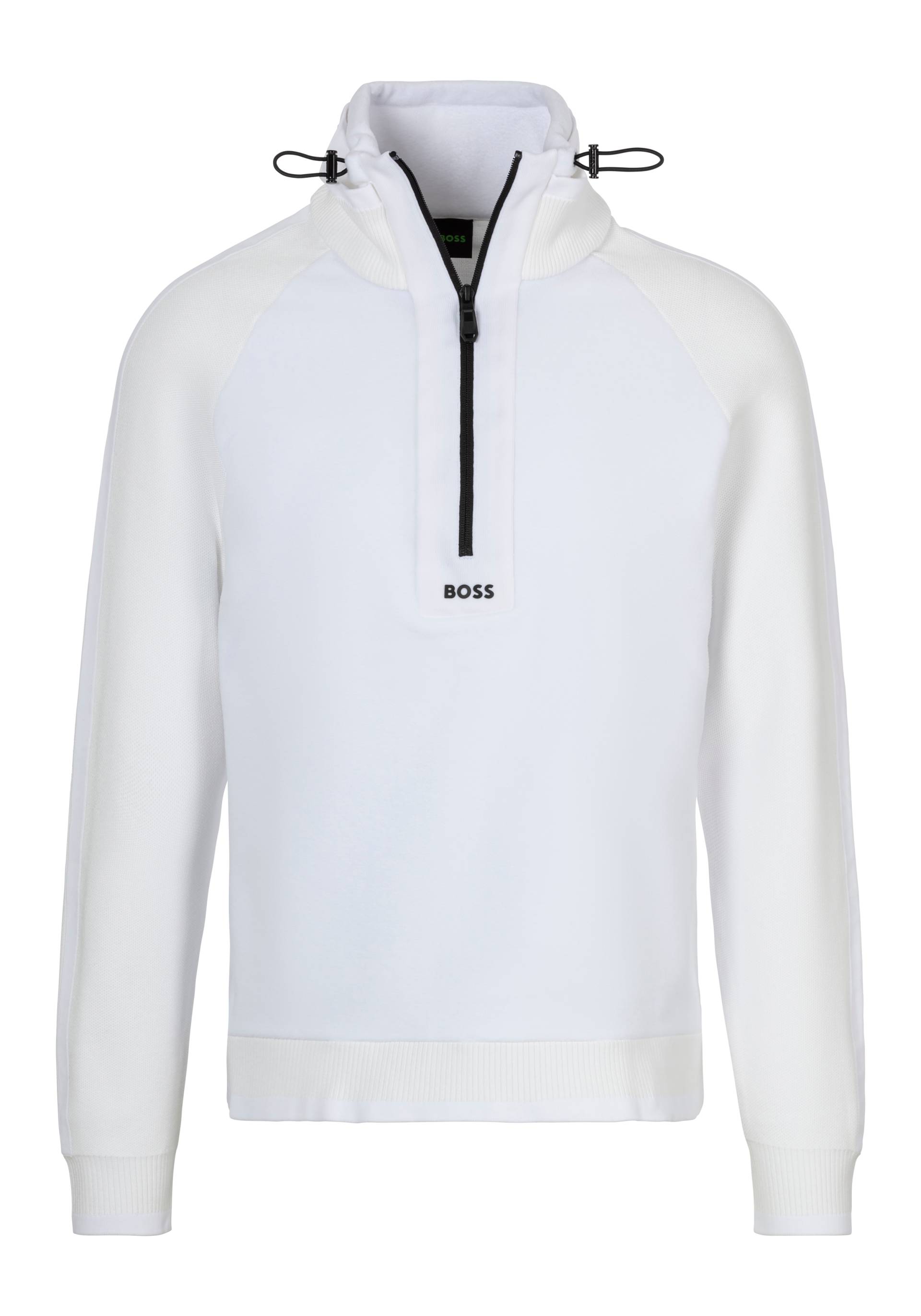 BOSS GREEN V-Ausschnitt-Pullover »Zartic«, mit Reissverschluss von BOSS GREEN