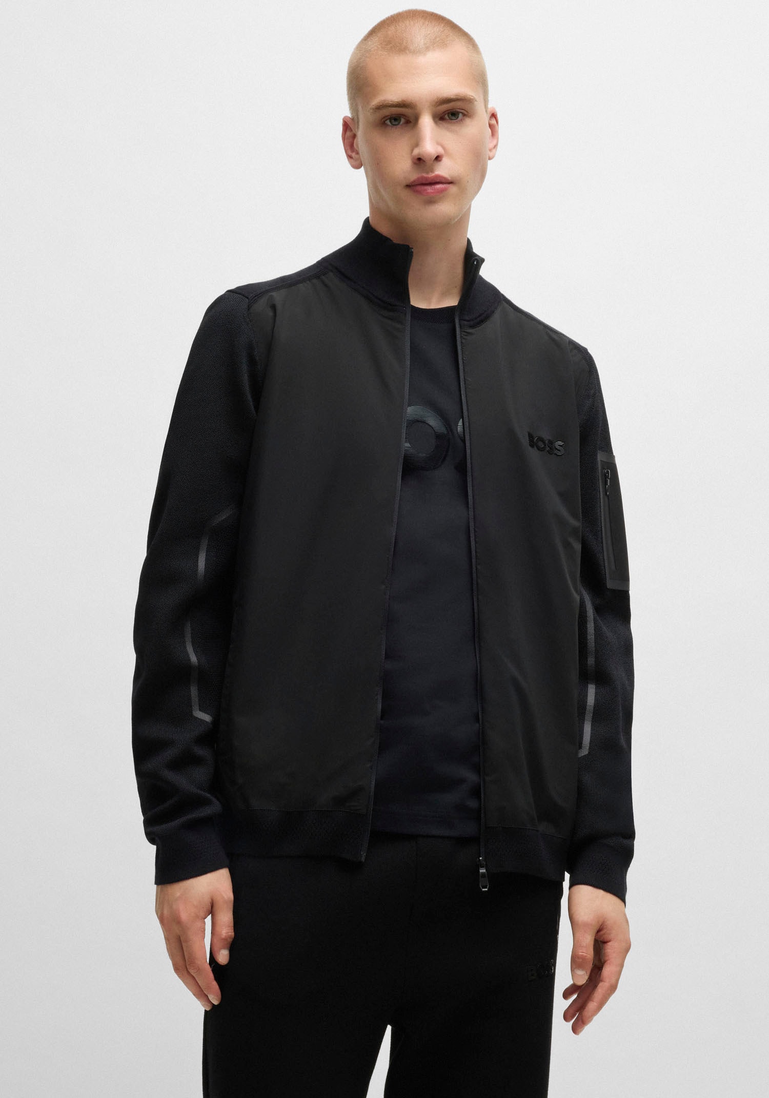 BOSS GREEN Bomberjacke »Zhino«, mit Markenlabel BOSS GREEN Bomberjacke »Zhino«, mit Markenlabel von BOSS Green