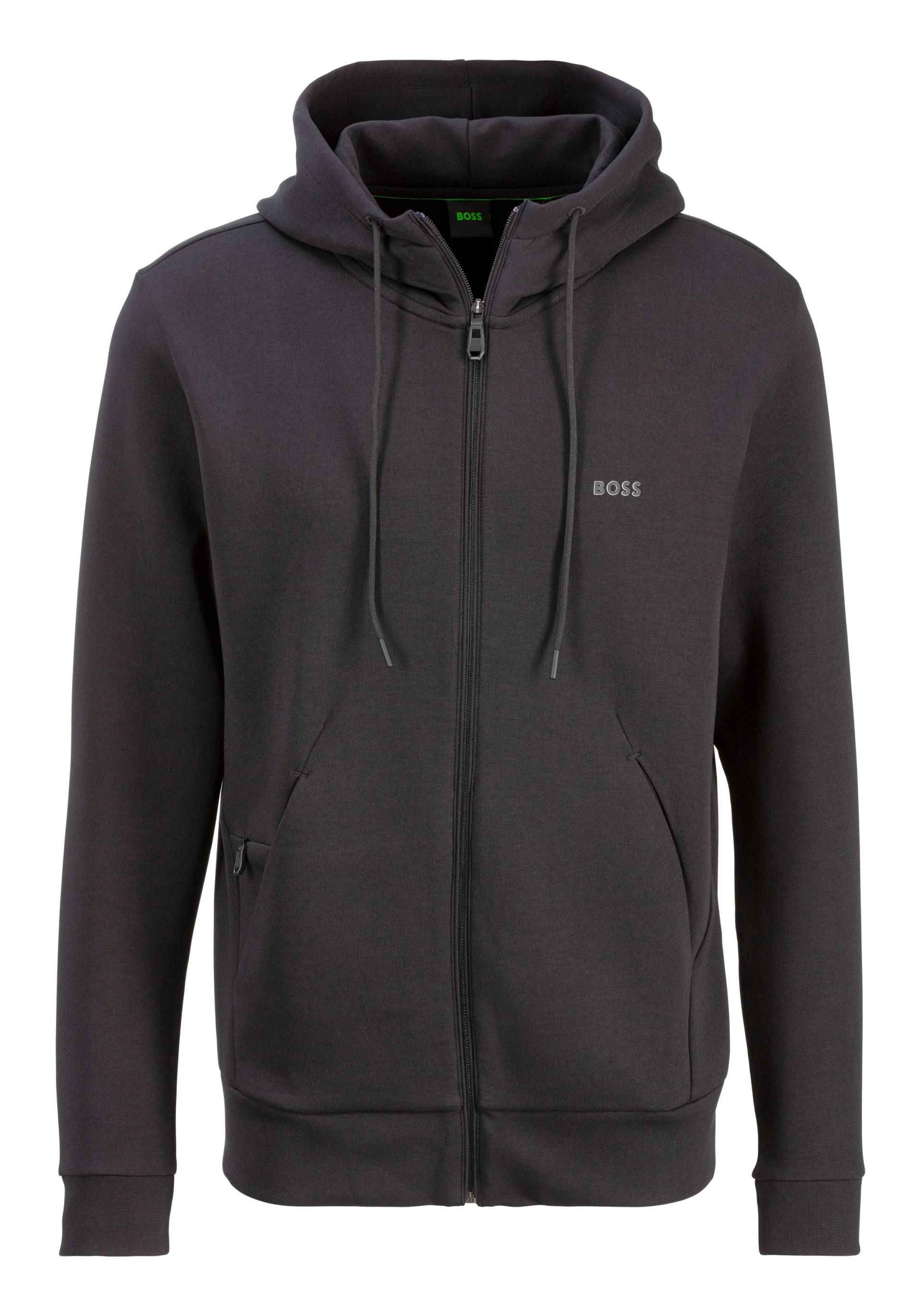 BOSS GREEN Kapuzensweatjacke »Saggy«, mit BOSS Aufdruck von BOSS Green