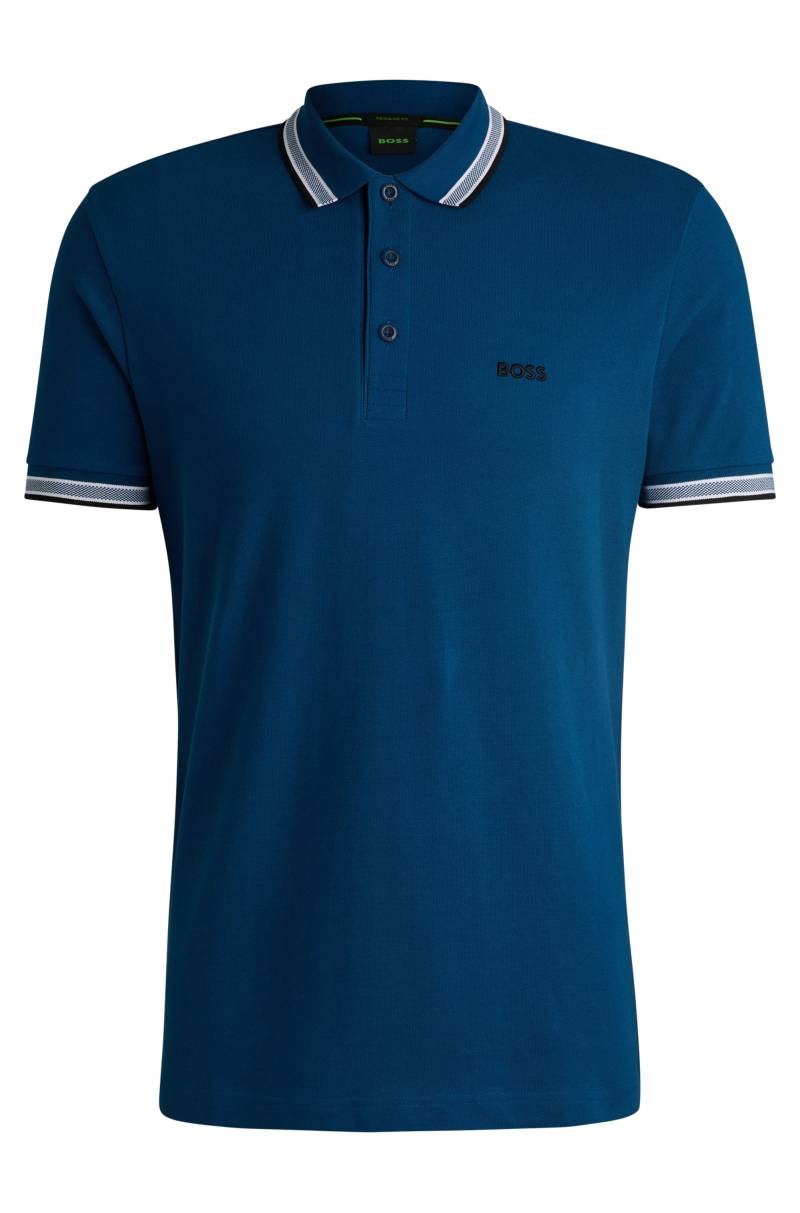 BOSS GREEN Poloshirt »Paddy«, mit kontrastfarbenen Streifen am Kragen von BOSS Green