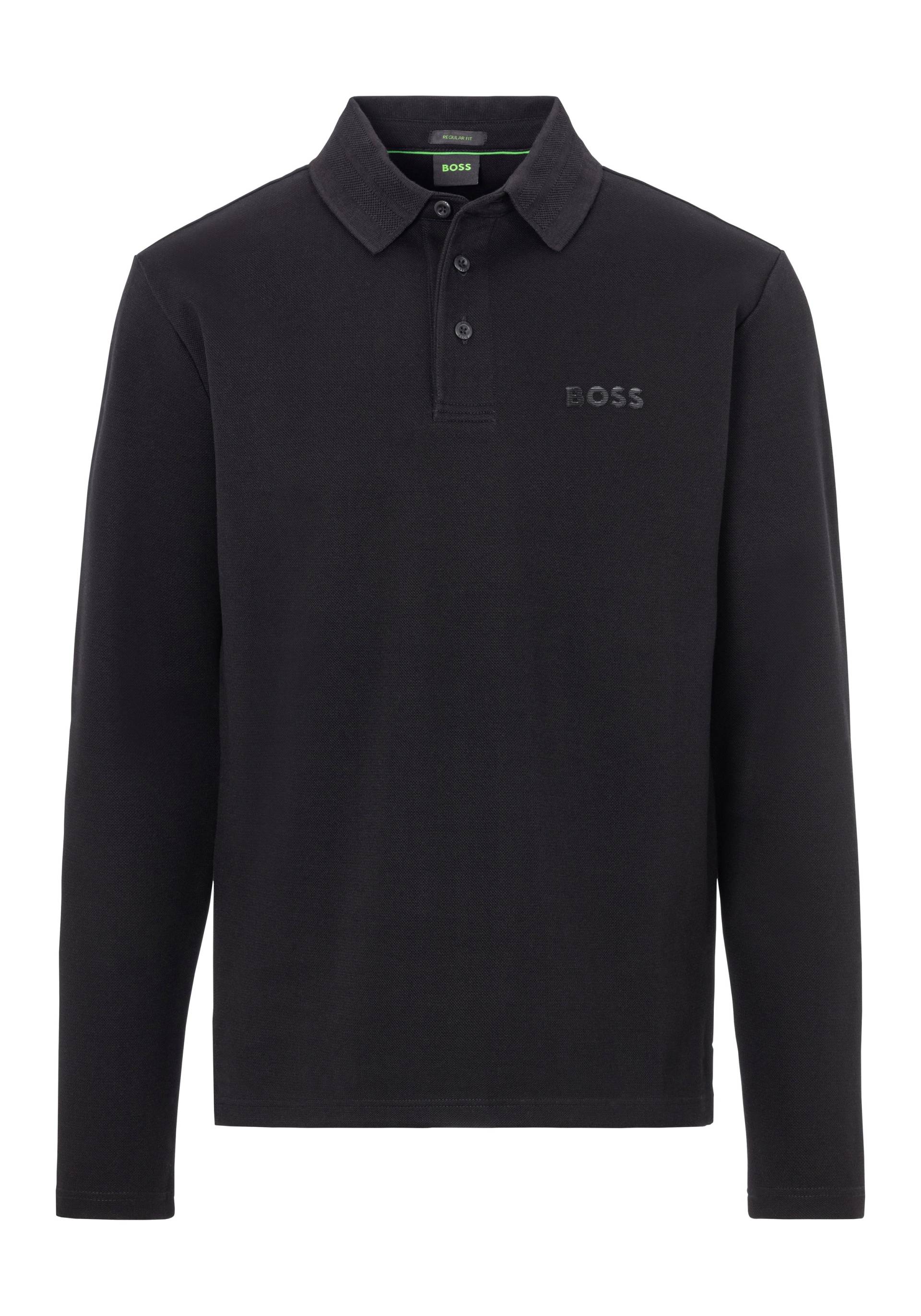 BOSS GREEN Poloshirt »Plisy Mirror«, mit Kragen von BOSS Green