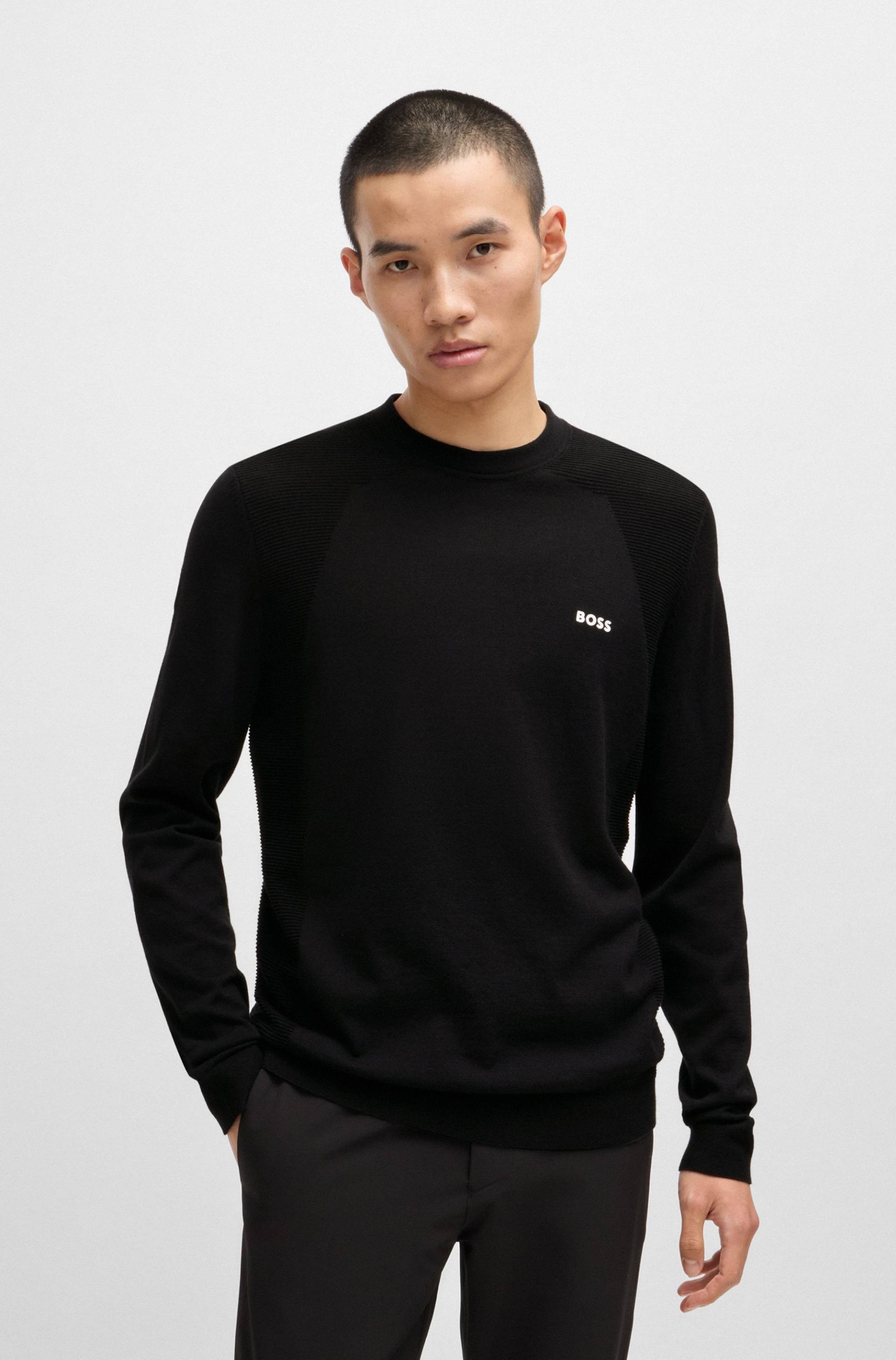 BOSS GREEN Strickpullover »Momentum_Lite_C«, mit Marken-Logo BOSS GREEN Strickpullover »Momentum_Lite_C«, mit Marken-Logo von BOSS Green