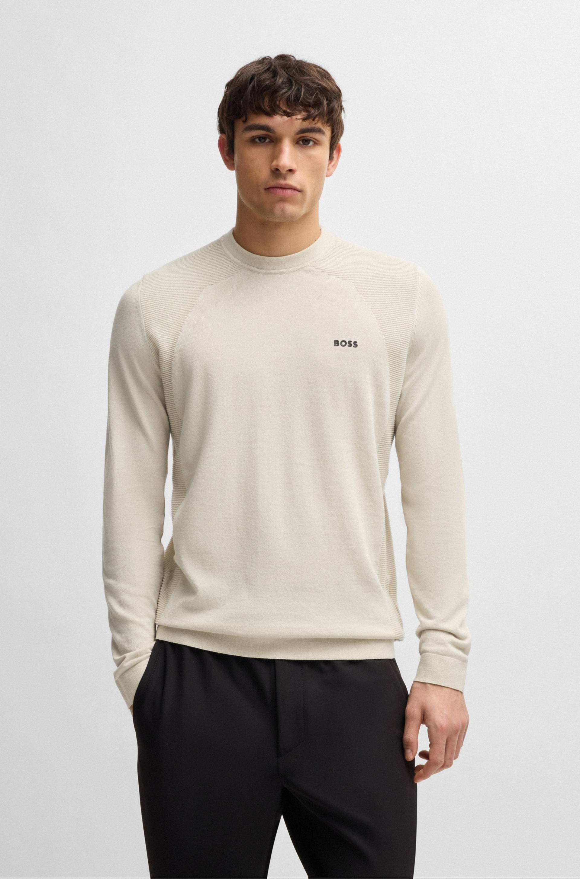 BOSS GREEN Strickpullover »Momentum_Lite_C«, mit Marken-Logo BOSS GREEN Strickpullover »Momentum_Lite_C«, mit Marken-Logo von BOSS Green
