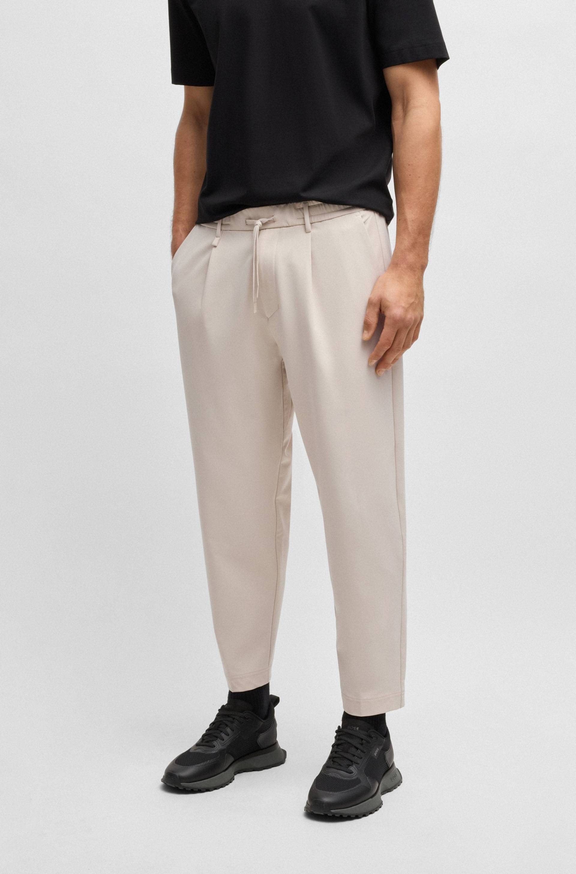 BOSS GREEN Webhose »T_Convert-Pleat«, mit Zugbund und Markenlabel BOSS GREEN Webhose »T_Convert-Pleat«, mit Zugbund und Markenlabel von BOSS Green