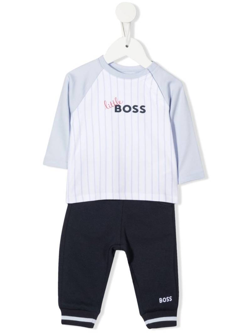 BOSS Kidswear T-shirt and trouser set - Blue von BOSS Kidswear