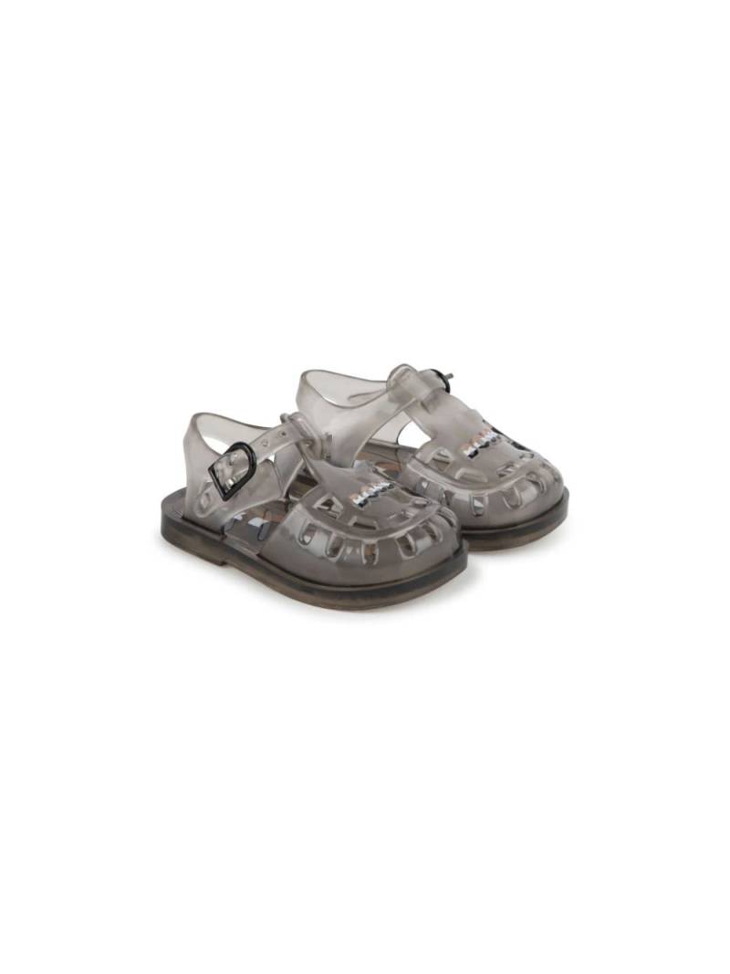 BOSS Kidswear buckle-fastening caged sandals - Black von BOSS Kidswear