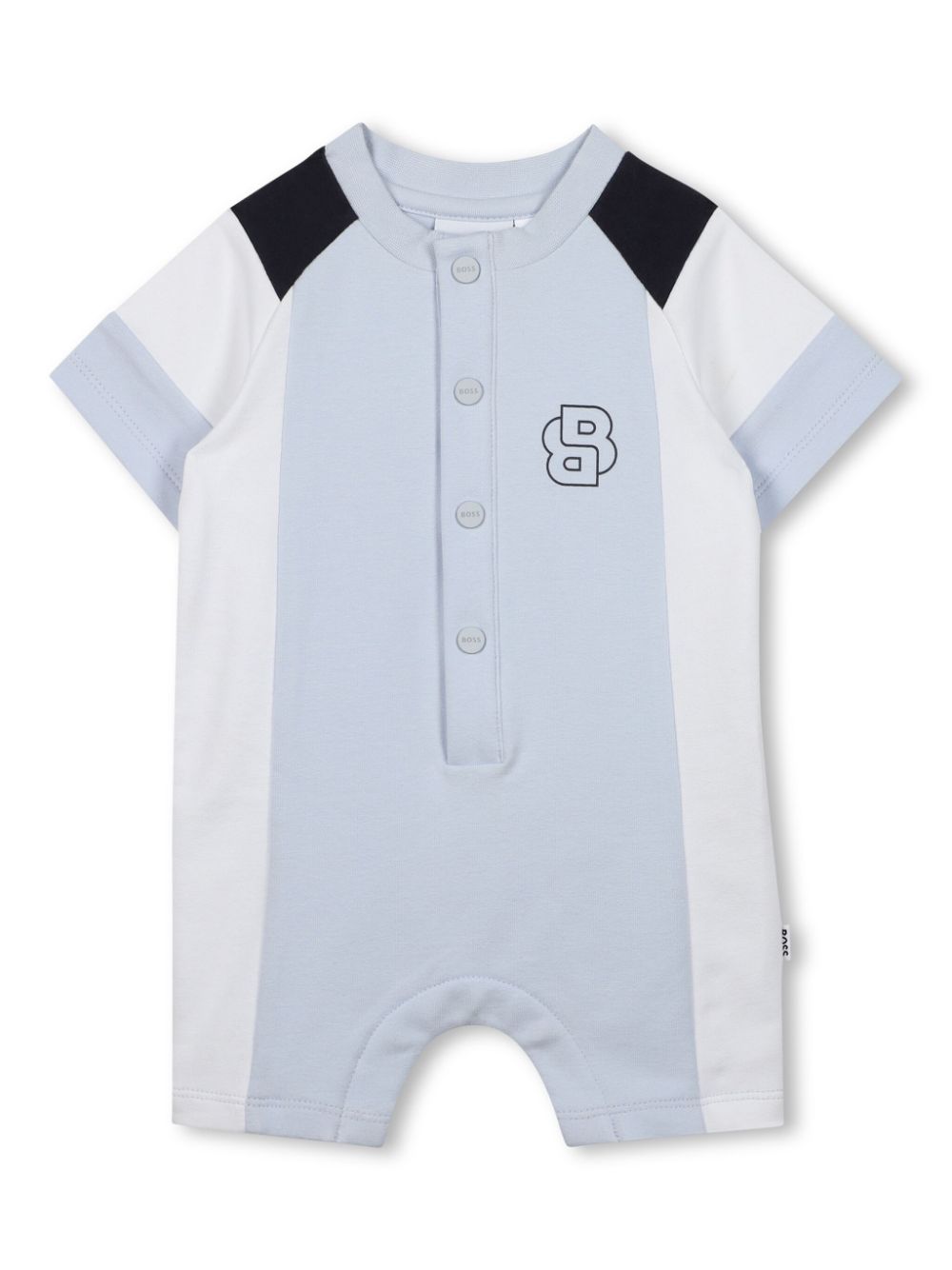 BOSS Kidswear colour-block romper - Blue von BOSS Kidswear