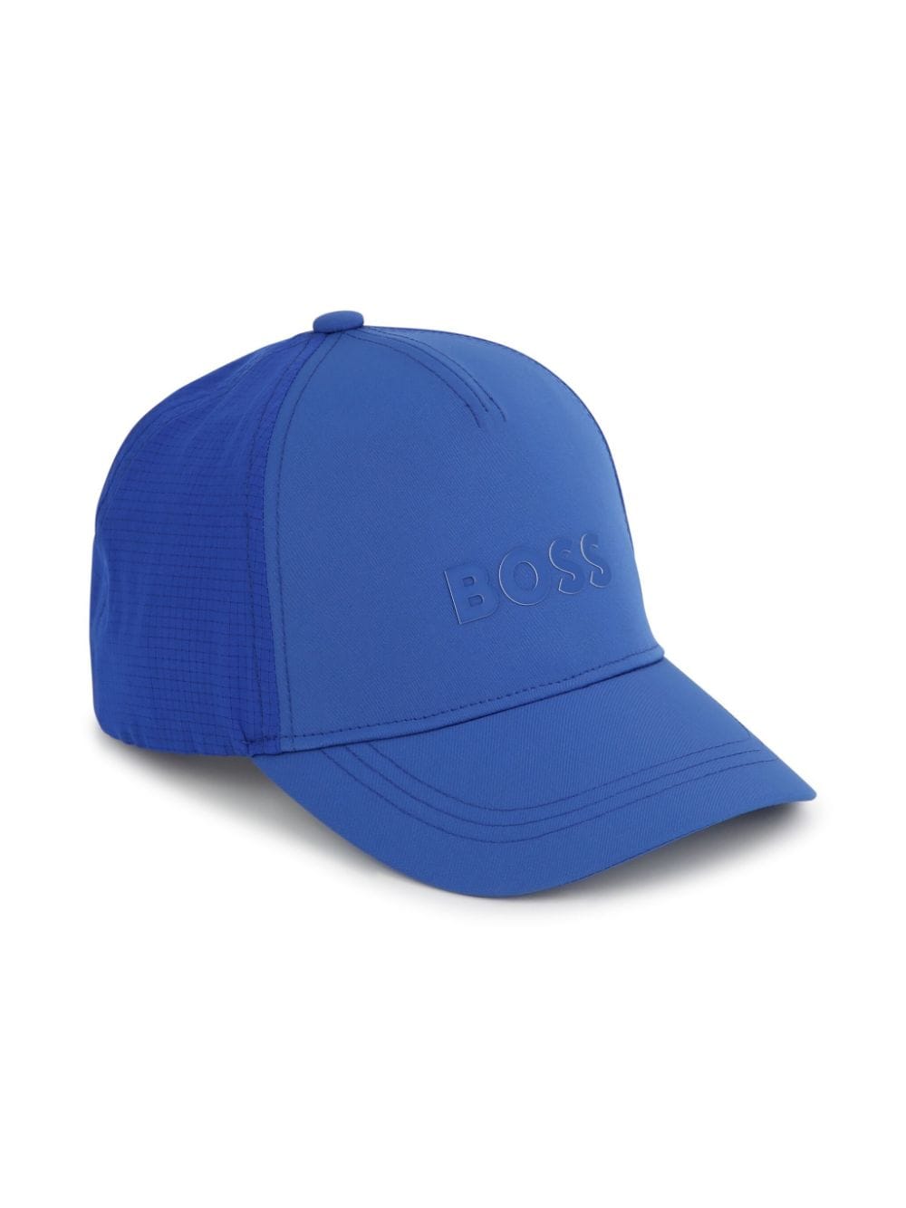 BOSS Kidswear logo-appliqué curved cap - Blue von BOSS Kidswear