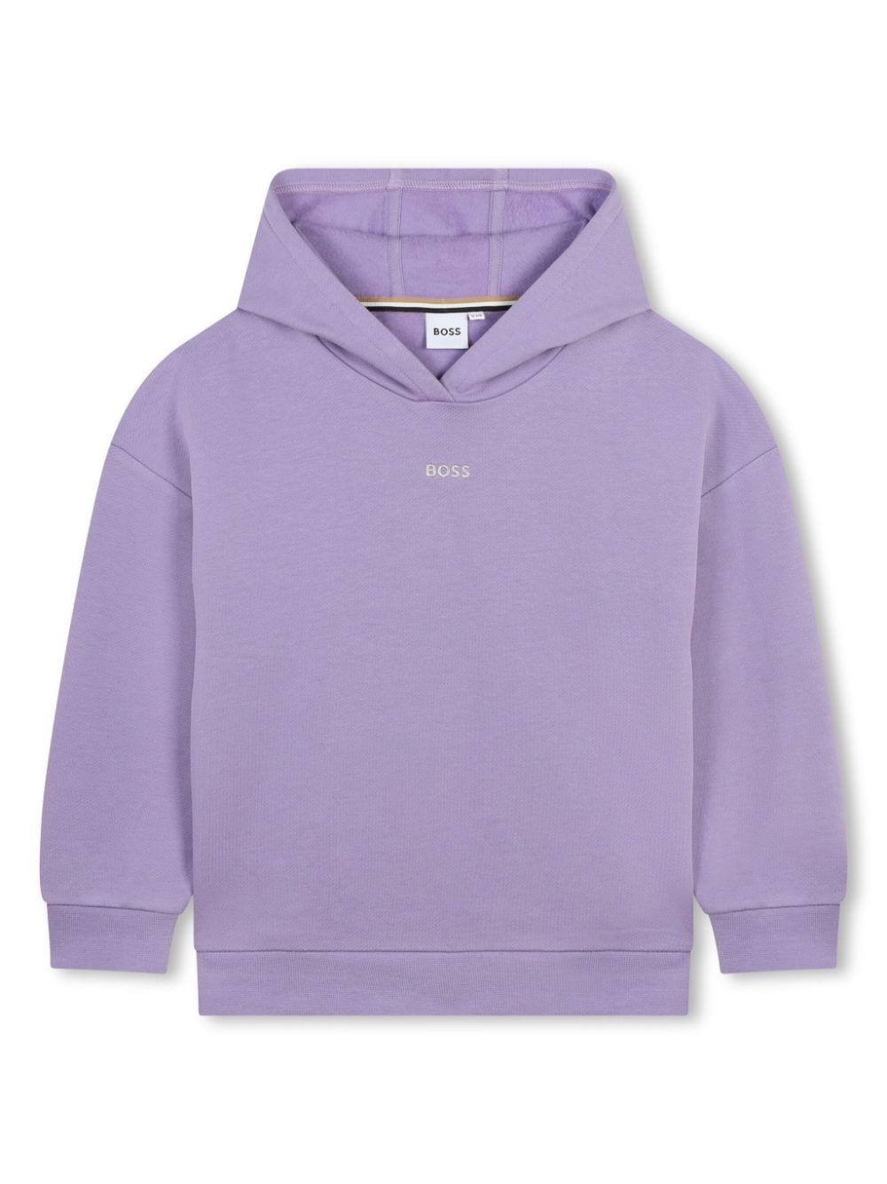 BOSS Kidswear logo-embroidered hoodie - Purple von BOSS Kidswear