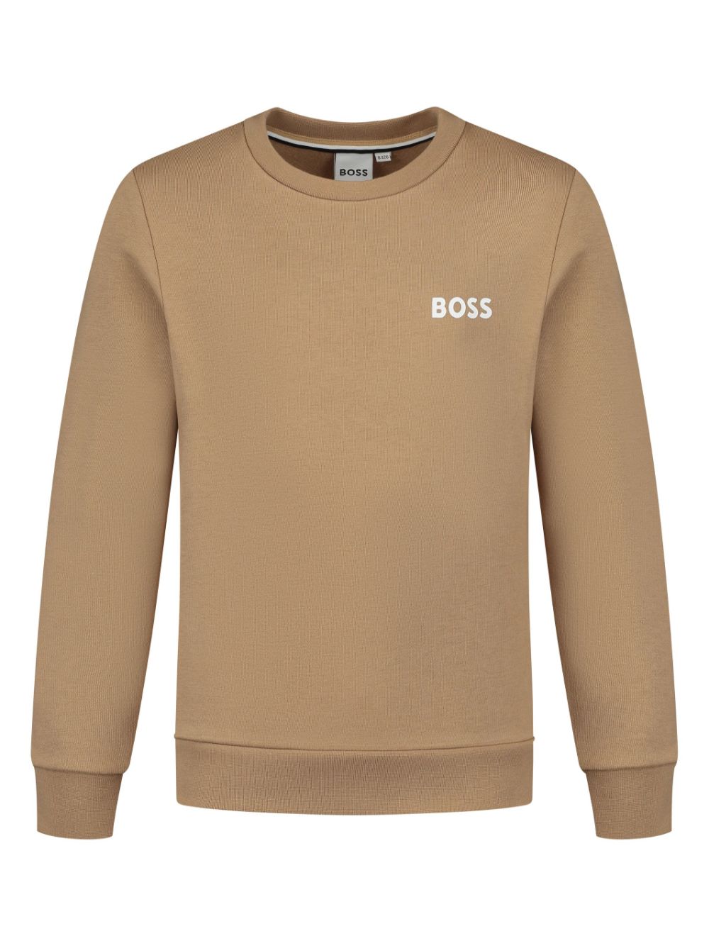 BOSS Kidswear logo-embroidered sweatshirt - Brown von BOSS Kidswear