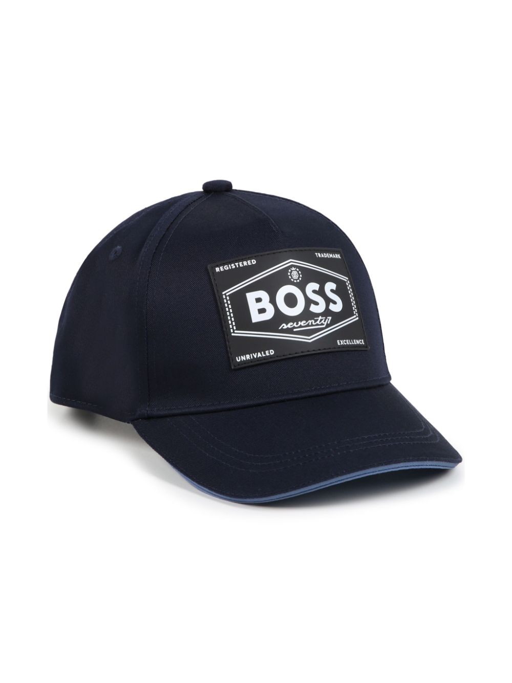 BOSS Kidswear logo-patch baseball cap - Blue von BOSS Kidswear