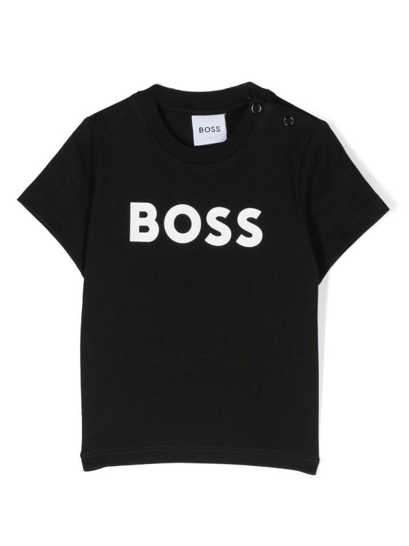 BOSS Kidswear logo-print T-shirt - Black von BOSS Kidswear