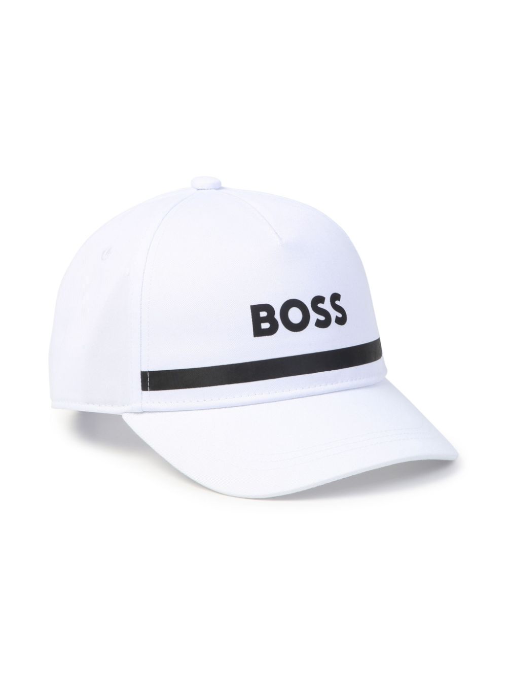 BOSS Kidswear logo-print cap - White von BOSS Kidswear