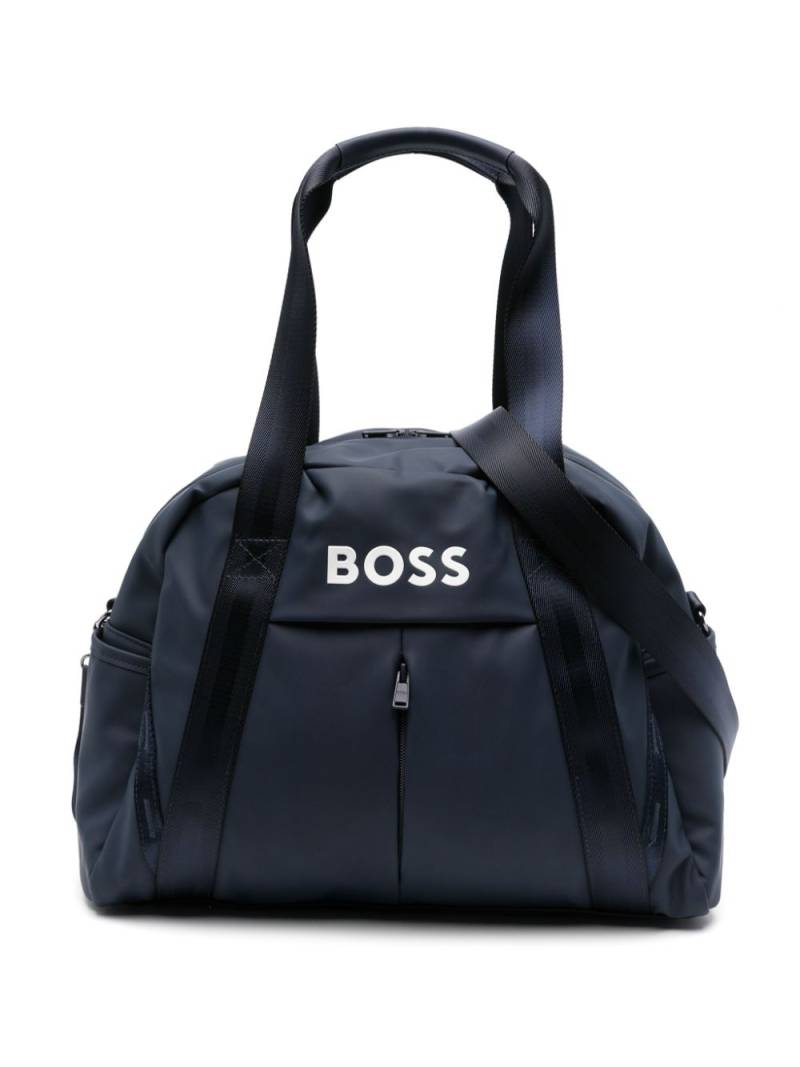 BOSS Kidswear logo-print changing bag - Blue von BOSS Kidswear