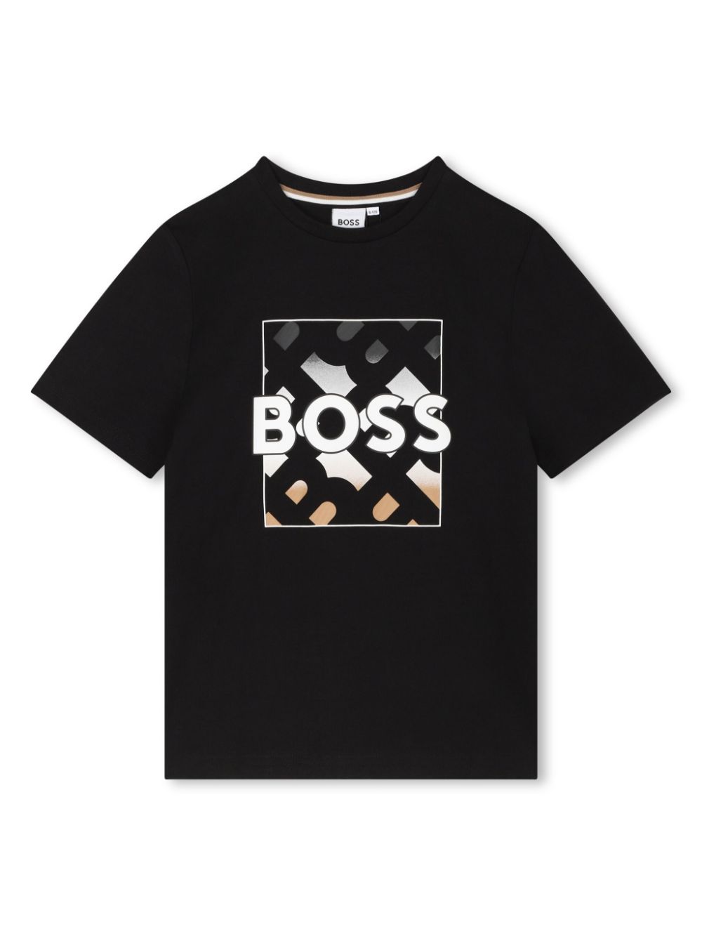 BOSS Kidswear logo-print cotton T-shirt - Black von BOSS Kidswear