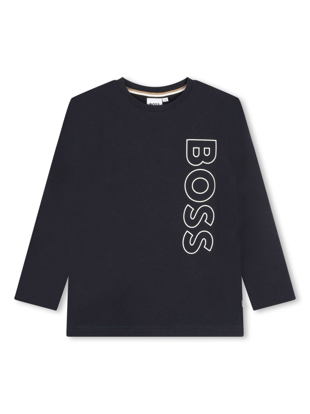 BOSS Kidswear logo-print cotton T-shirt - Blue von BOSS Kidswear