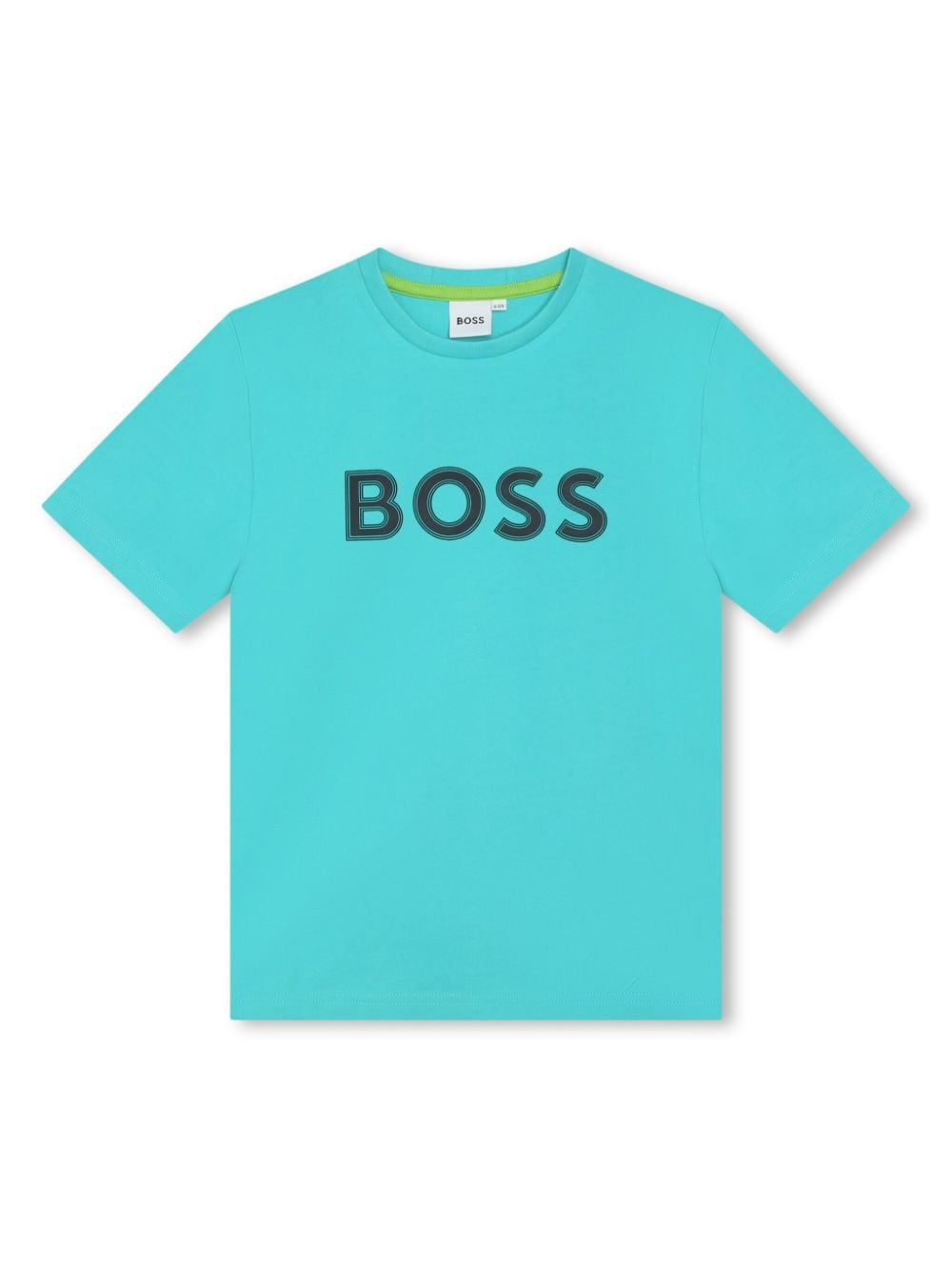 BOSS Kidswear logo-print cotton T-shirt - Blue von BOSS Kidswear